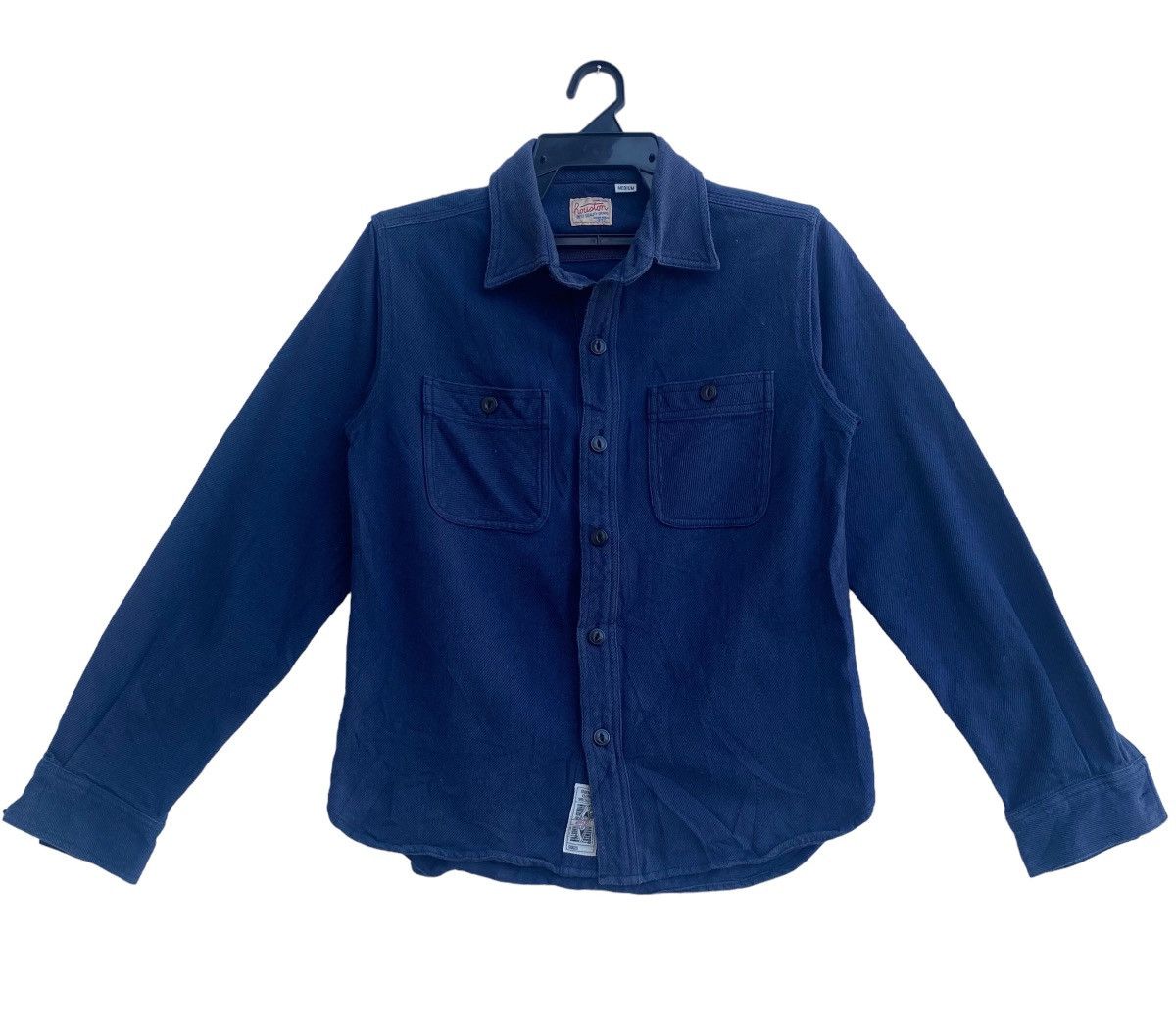 Vtg 90s HOUSTON union made workwear shirts cat eye shirts