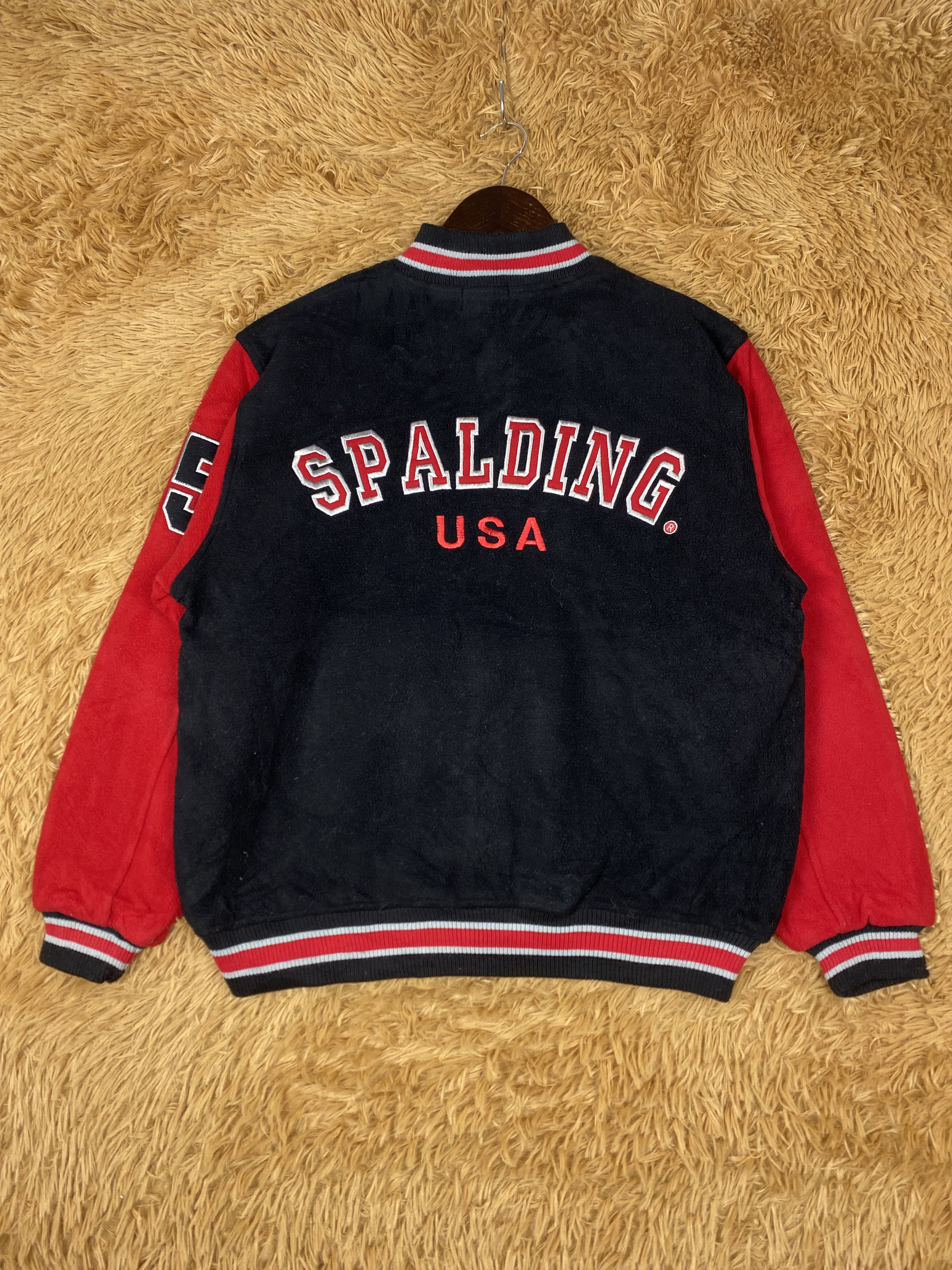 Spalding Vintage Spalding Varsity Jacket DJ0393 Size US S / EU 44-46 / 1 - 5 Thumbnail