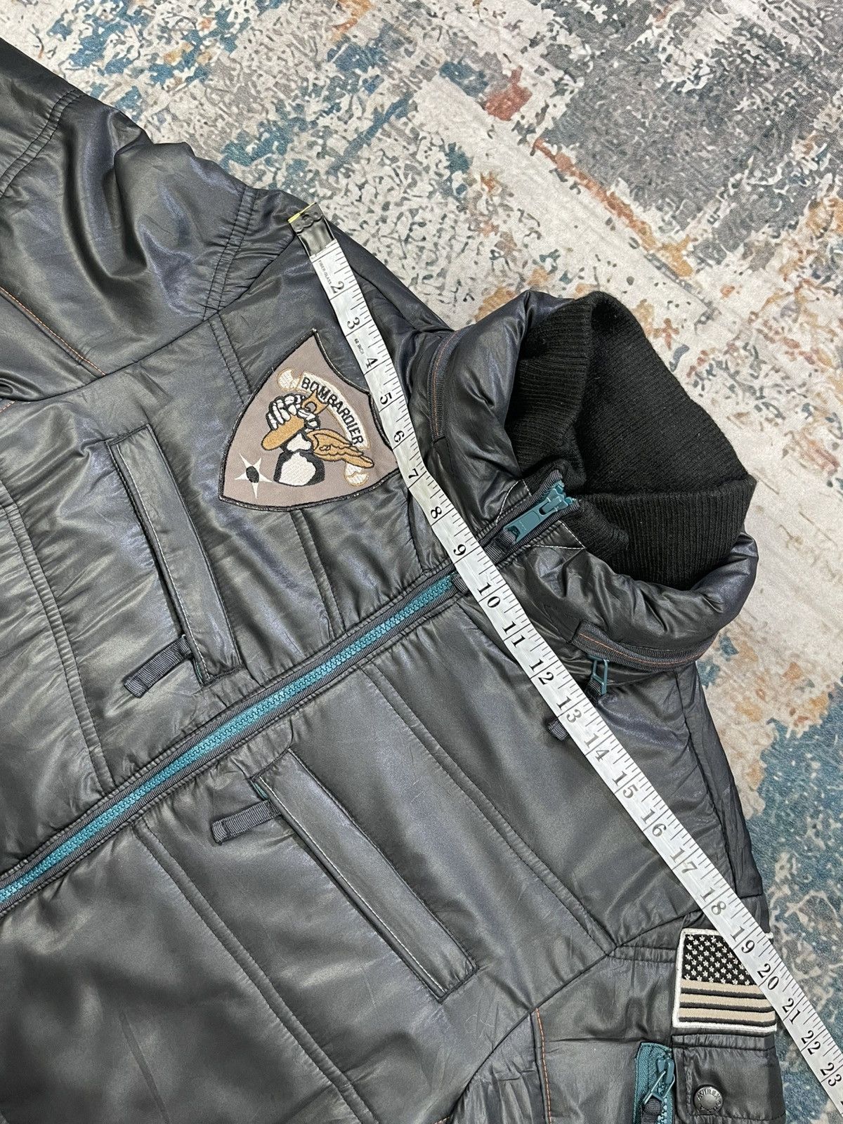 Avirex Avirex US Army Bombardier Hooded Puffer Jacket Size US S / EU 44-46 / 1 - 13 Thumbnail