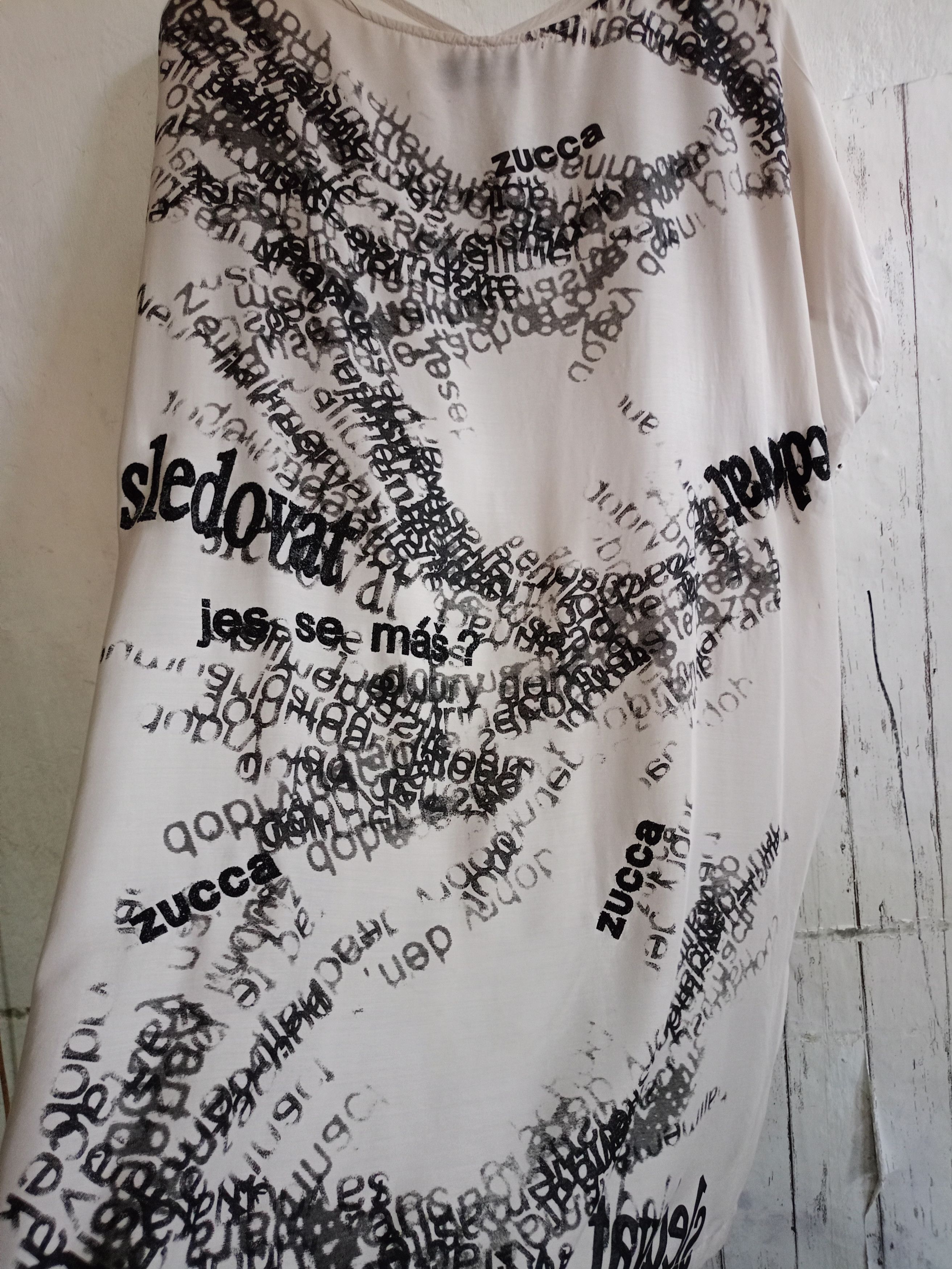Issey Miyake × Japanese Brand × Zucca Zucca print Blouse Size M / US 6-8 / IT 42-44 - 4 Thumbnail