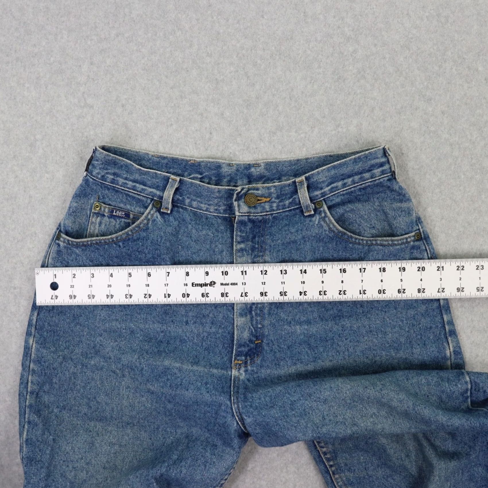 Lee VINTAGE Lee Jeans MENS 34x31 Denim Blue Straight Back In USA RN 34783 Size US 34 / EU 50 - 7 Thumbnail