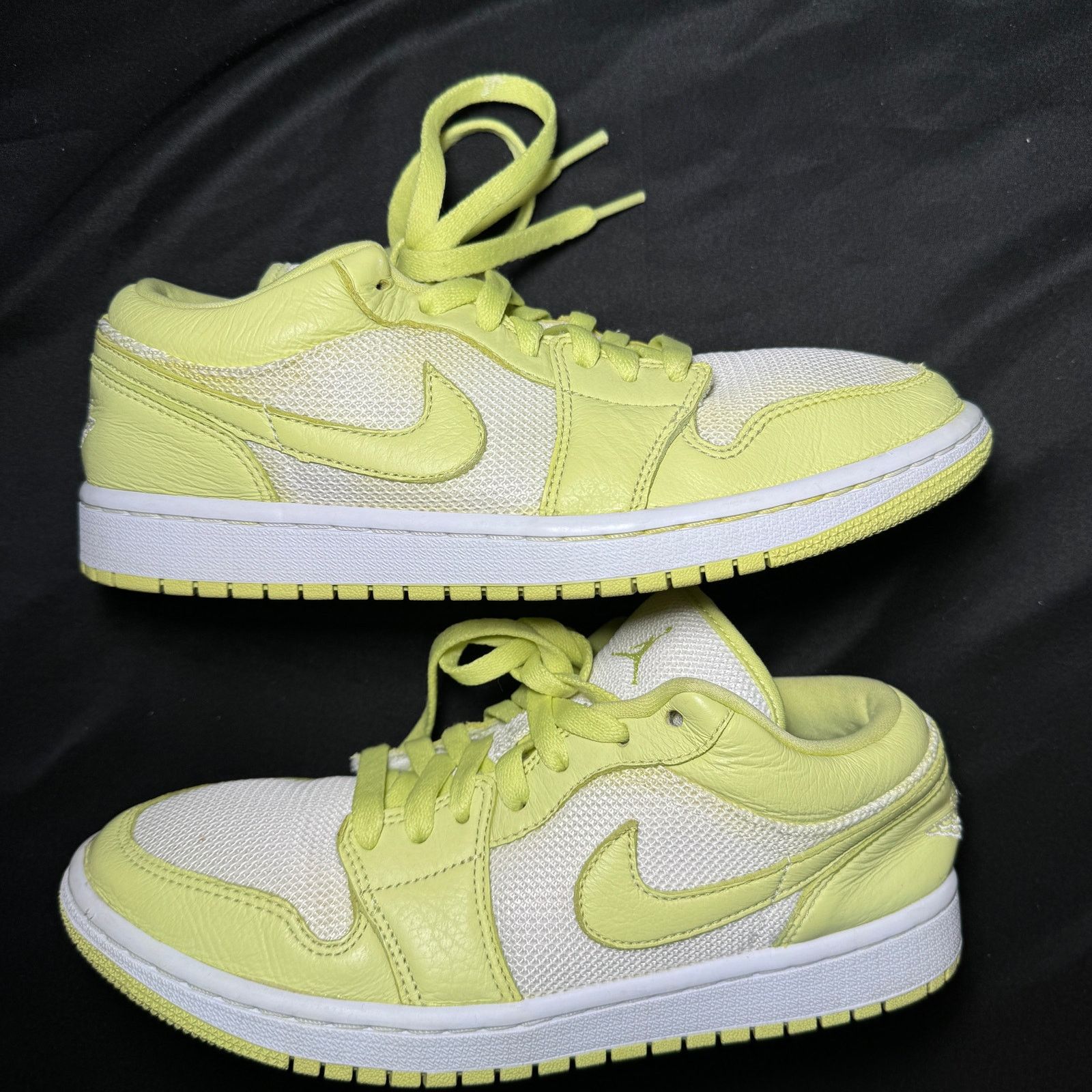 Jordan Brand × Nike Wmns Nike Air Jordan 1 Low Limelight Women's Shoes - Size 9 Size US 9 / IT 39 - 2 Thumbnail