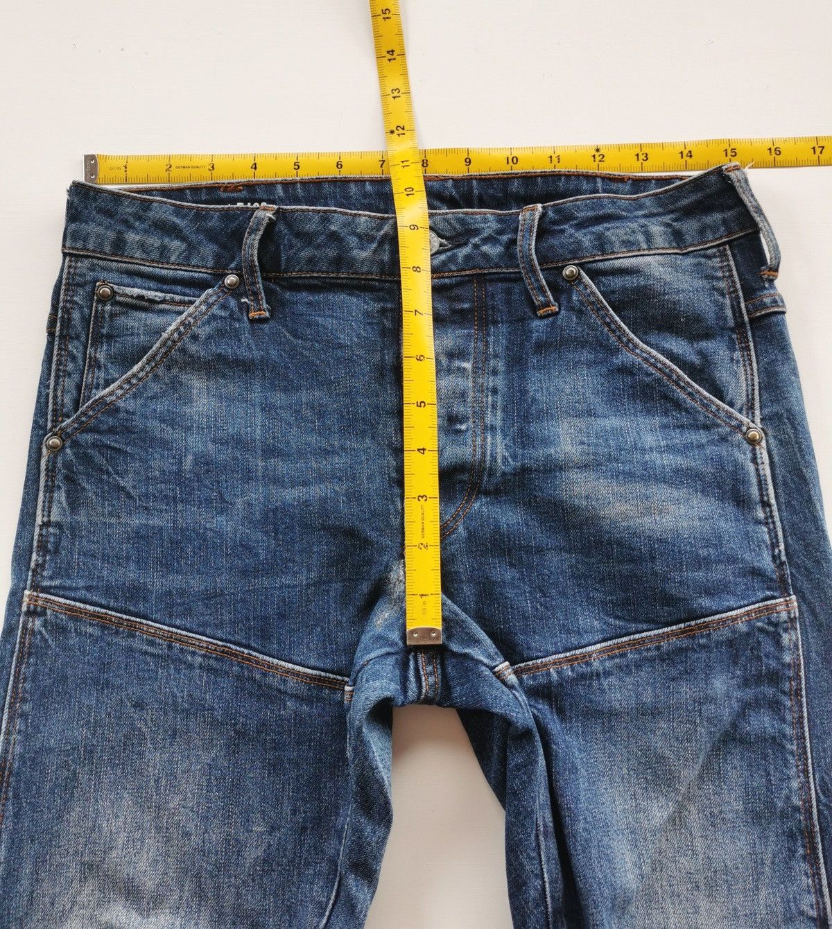 G-Star 3D Slim Patch Knee Denim Jeans Size US 30 / EU 46 - 12 Thumbnail