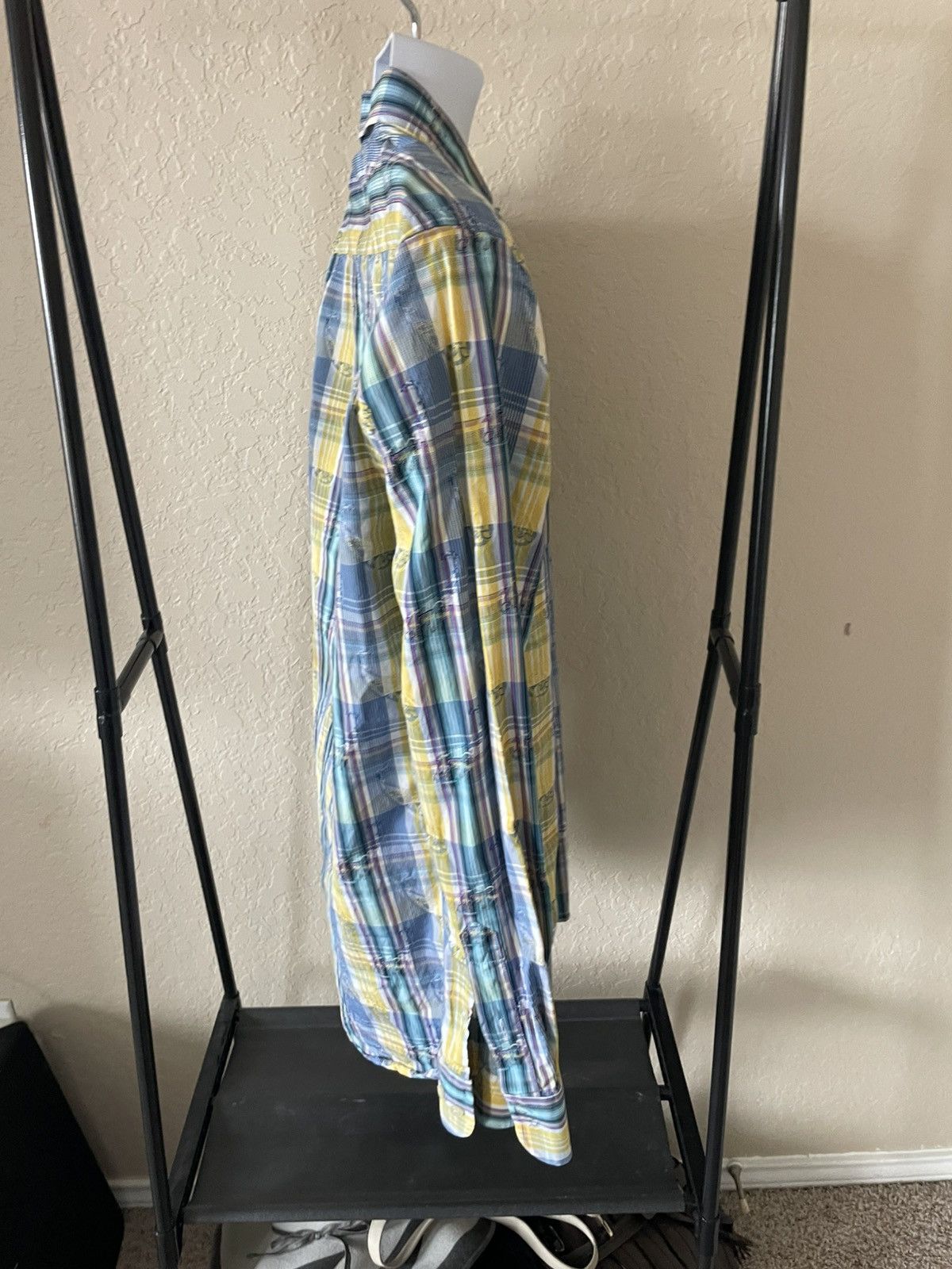 Etro Paisley Plaid Cotton button front shirt Size US M / EU 48-50 / 2 - 8 Thumbnail