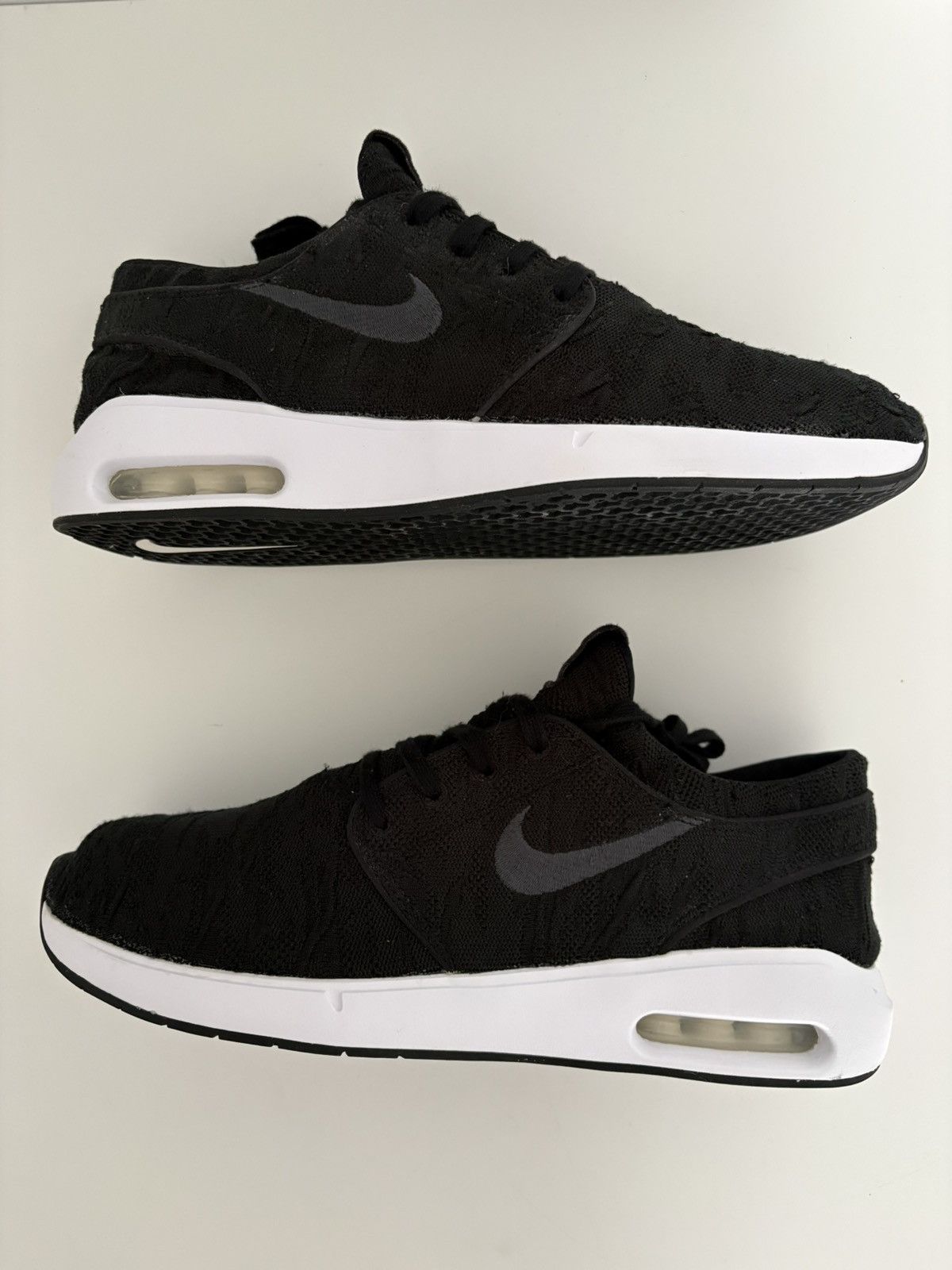 Nike Nike SB Stefan Janoski Max Black White Size US 11.5 / EU 44-45 - 2 Thumbnail