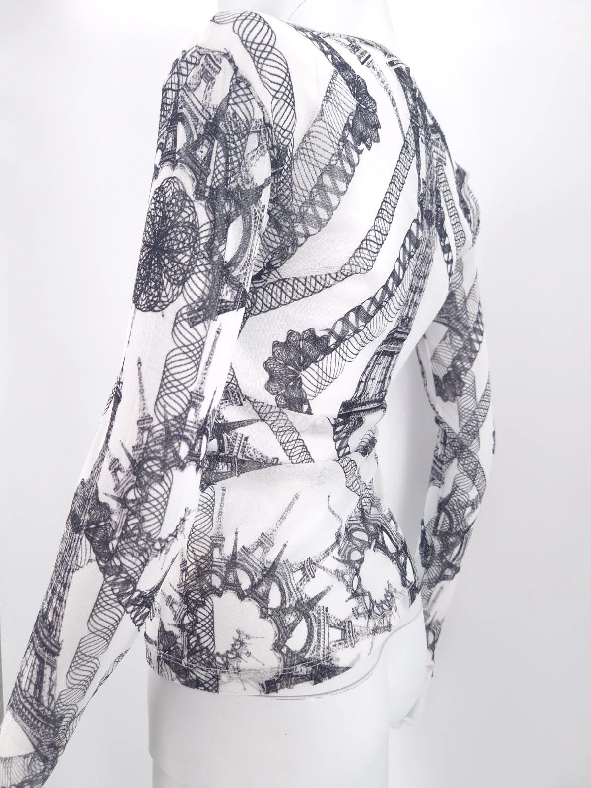 Jean Paul Gaultier Jean Paul Gaultier Mesh Top Paris Size S / US 4 / IT 40 - 2 Thumbnail