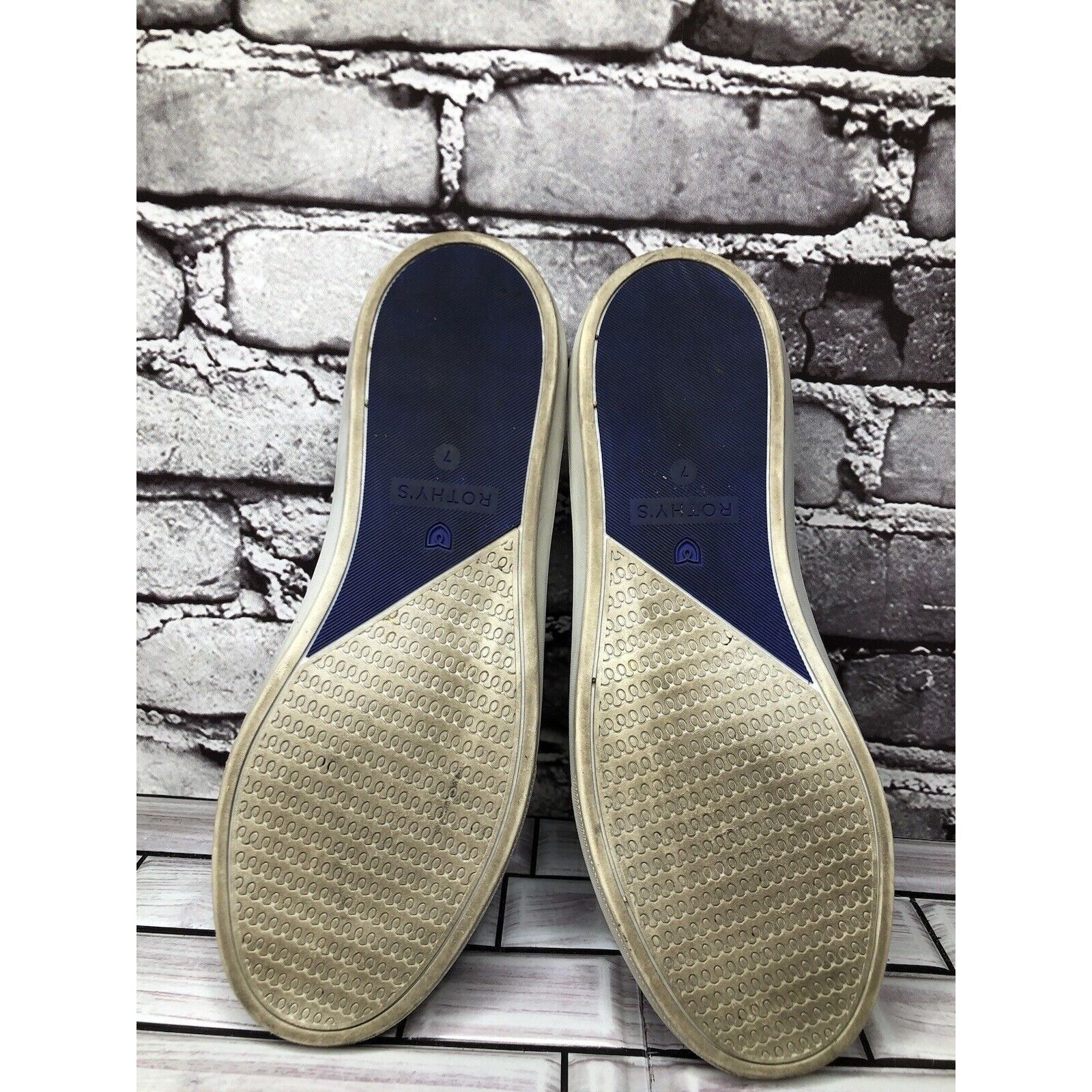 Other Rothy’s The Sneaker White Knit Fabric Casual Comfort Shoes W Size US 7 / IT 37 - 7 Thumbnail