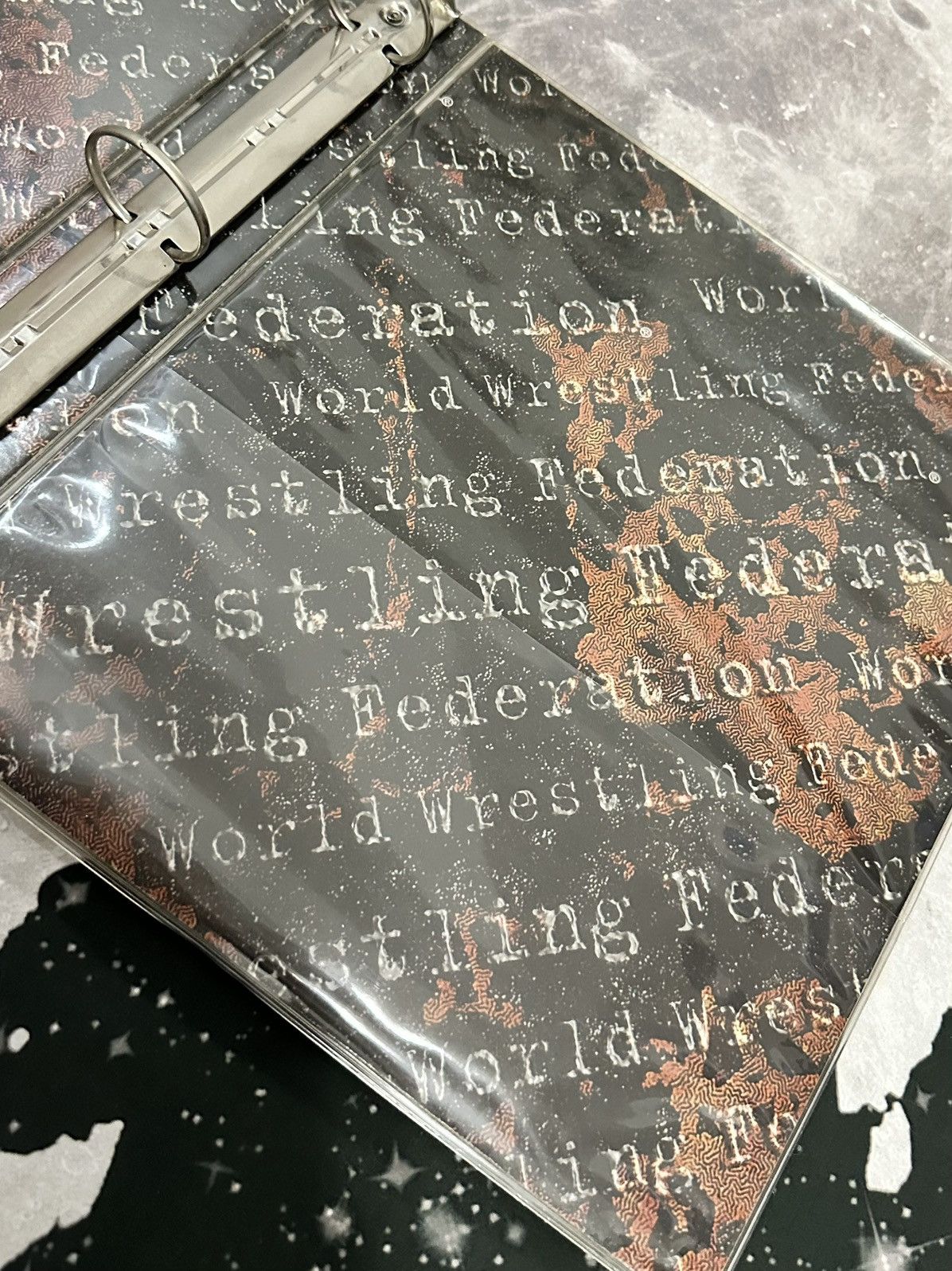 WWF WWF Mankind Wrestler Hardcover Binder Size ONE SIZE - 9 Thumbnail