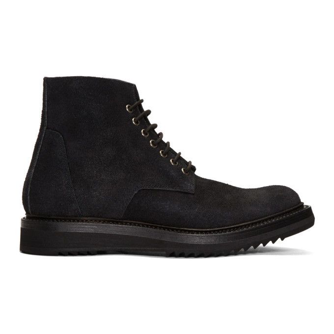 Rick Owens Chukka Slim Creeper Sole Faded Black Size US 8 / EU 41 - 1 Thumbnail