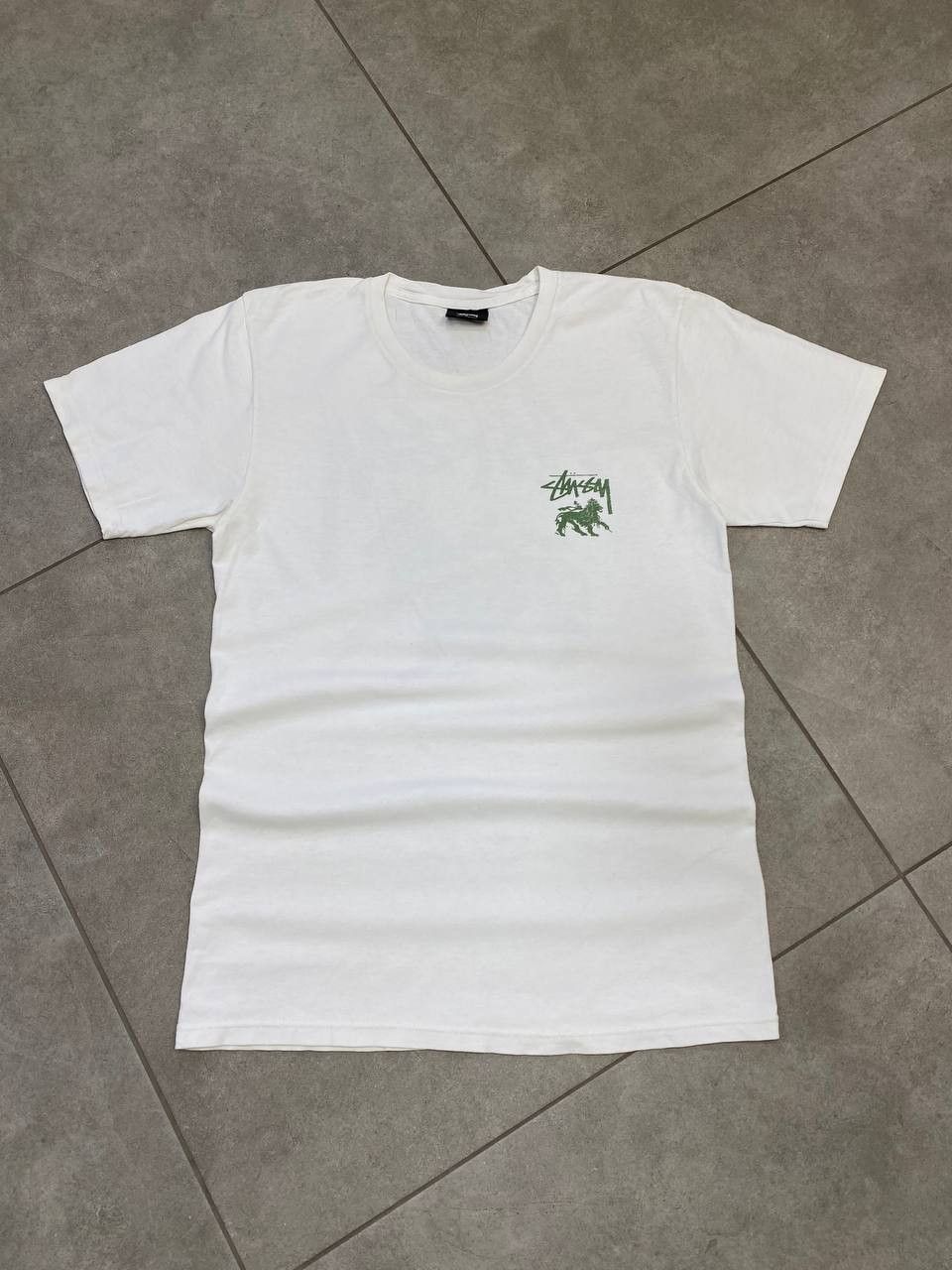 Stussy Vintage Stussy Stock Logo Rasta Lion T-Shirt Size US S / EU 44-46 / 1 - 2 Thumbnail
