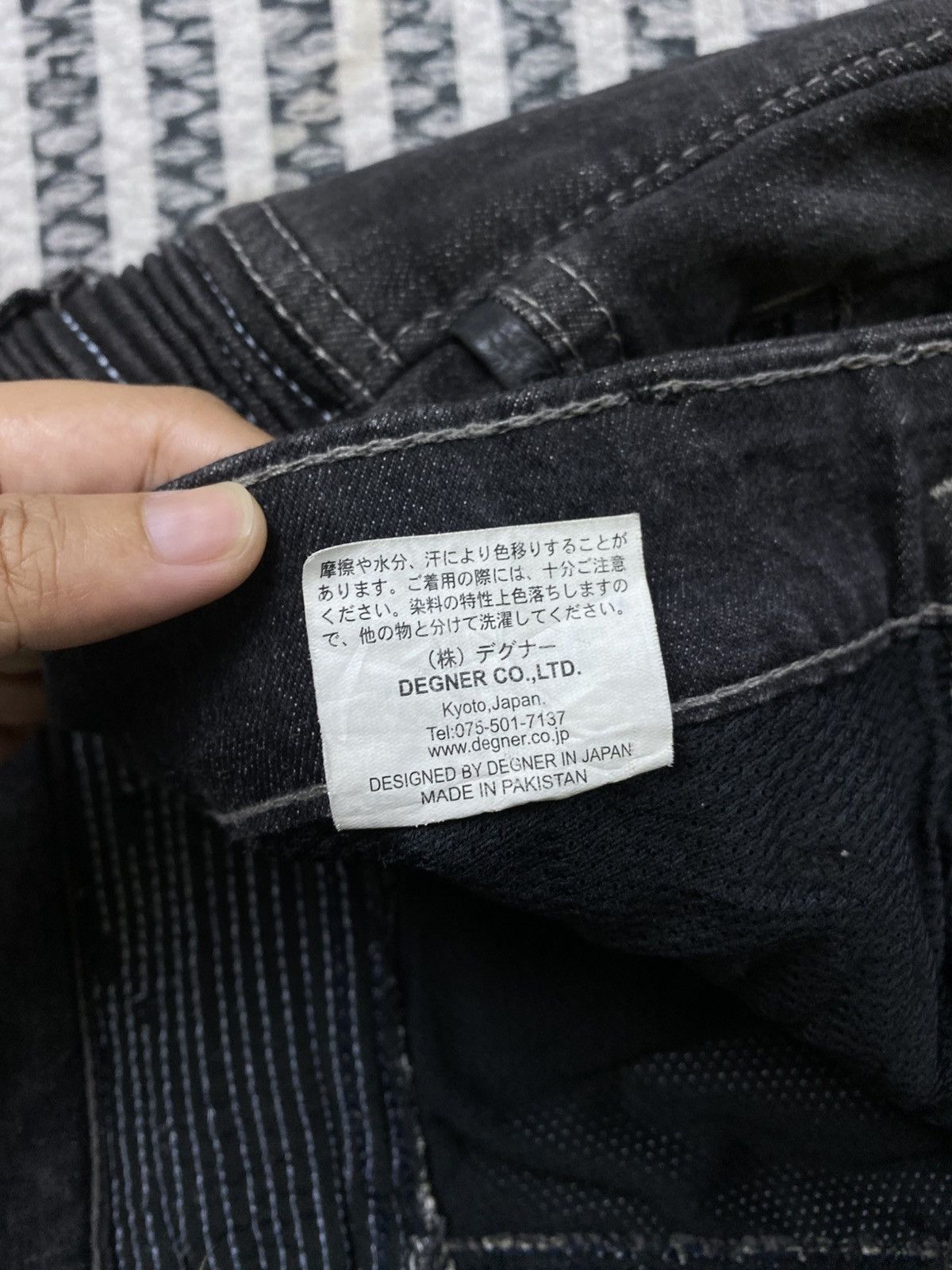 Designer The Designer Classic Tactical Biker Denim Pants Size US 35 - 14 Thumbnail