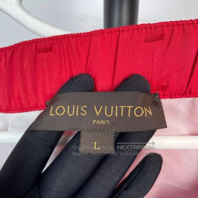 Louis Vuitton Louis Vuitton size l Red Shorts Size US 28 / EU 44 - 8 Thumbnail