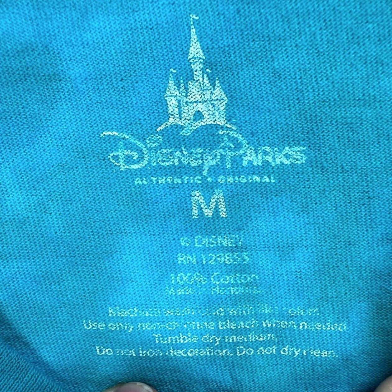 Disney Disney T-Shirt Unisex Medium Blue Cotton Tie Dye Graphic Mickey Friends Tee 2019 Size US M / EU 48-50 / 2 - 3 Thumbnail