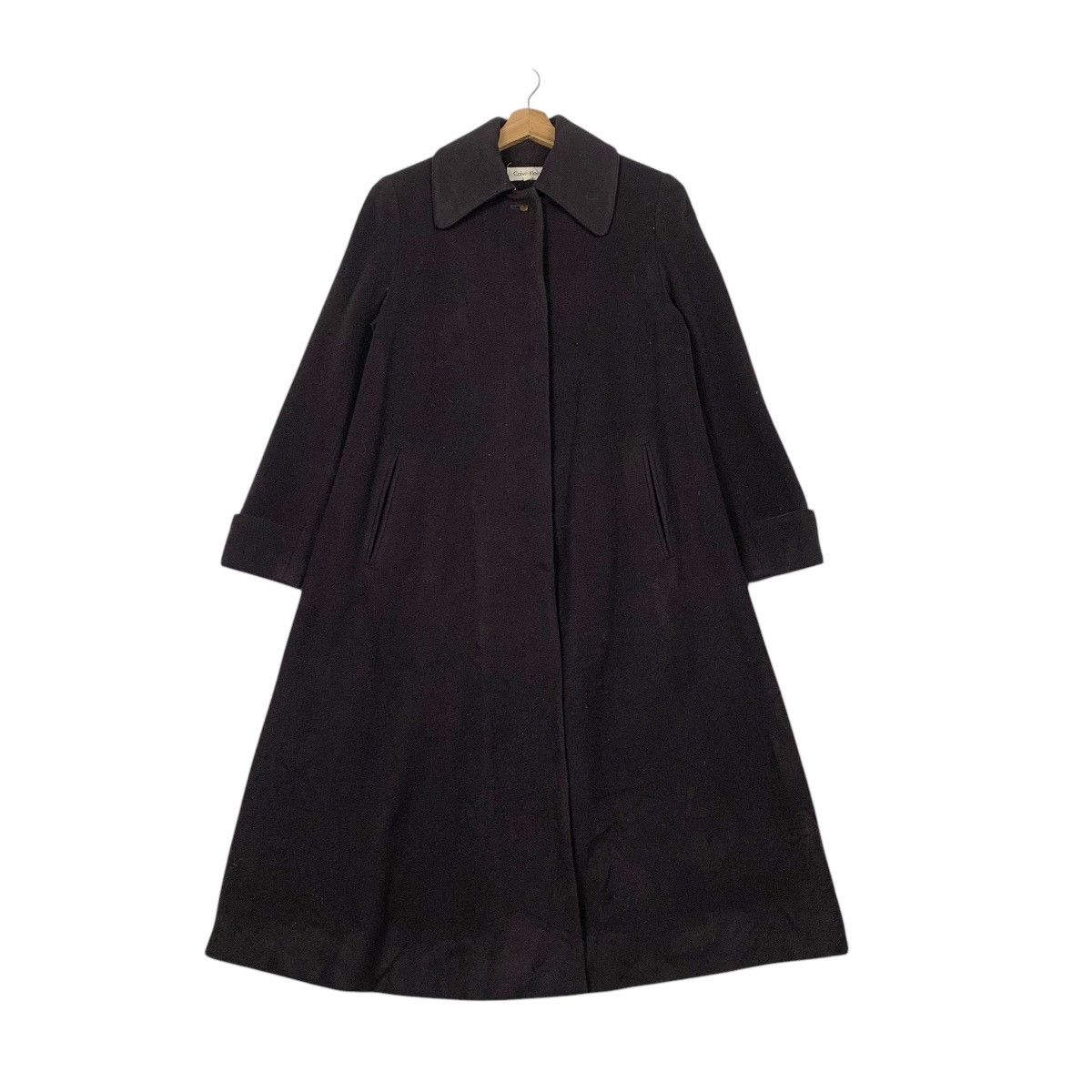 Calvin Klein Calvin Klein Cahmere Overcoat Size S / US 4 / IT 40 - 1 Thumbnail