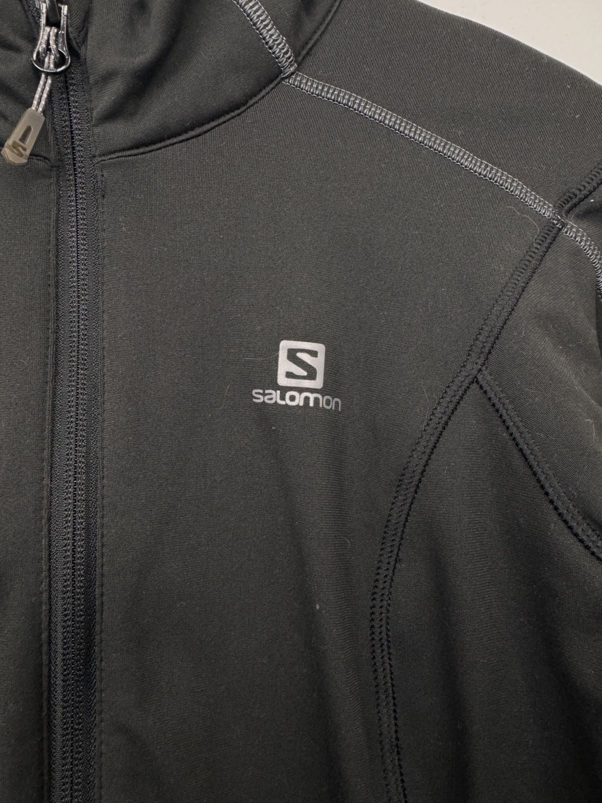Salomon Salomon Women Thermal Zip Sweater Black Size M Size M / US 6-8 / IT 42-44 - 3 Thumbnail