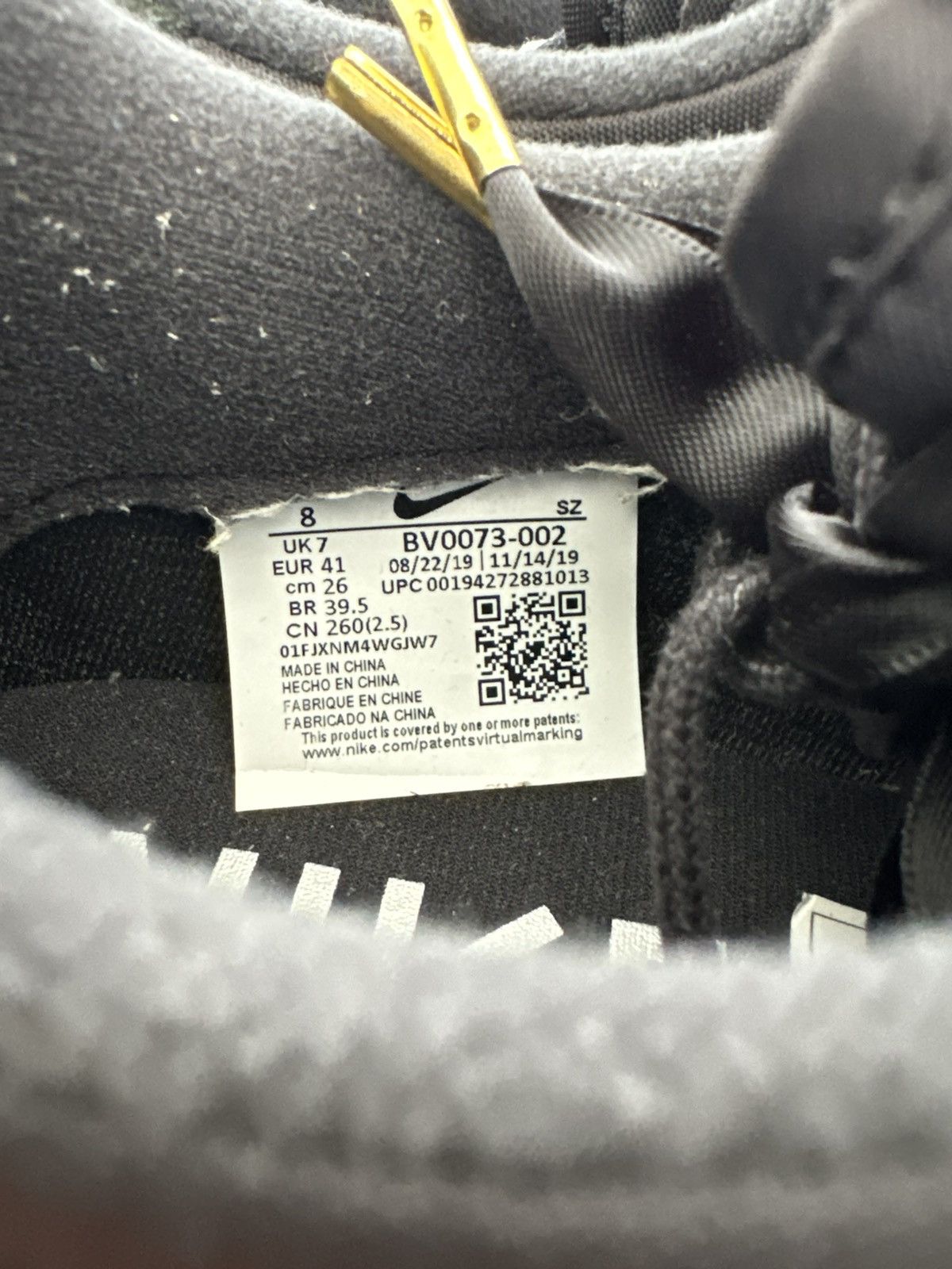 Nike × Sacai Nike Sacai LD Waffle Black Nylon Size US 8 / EU 41 - 9 Thumbnail