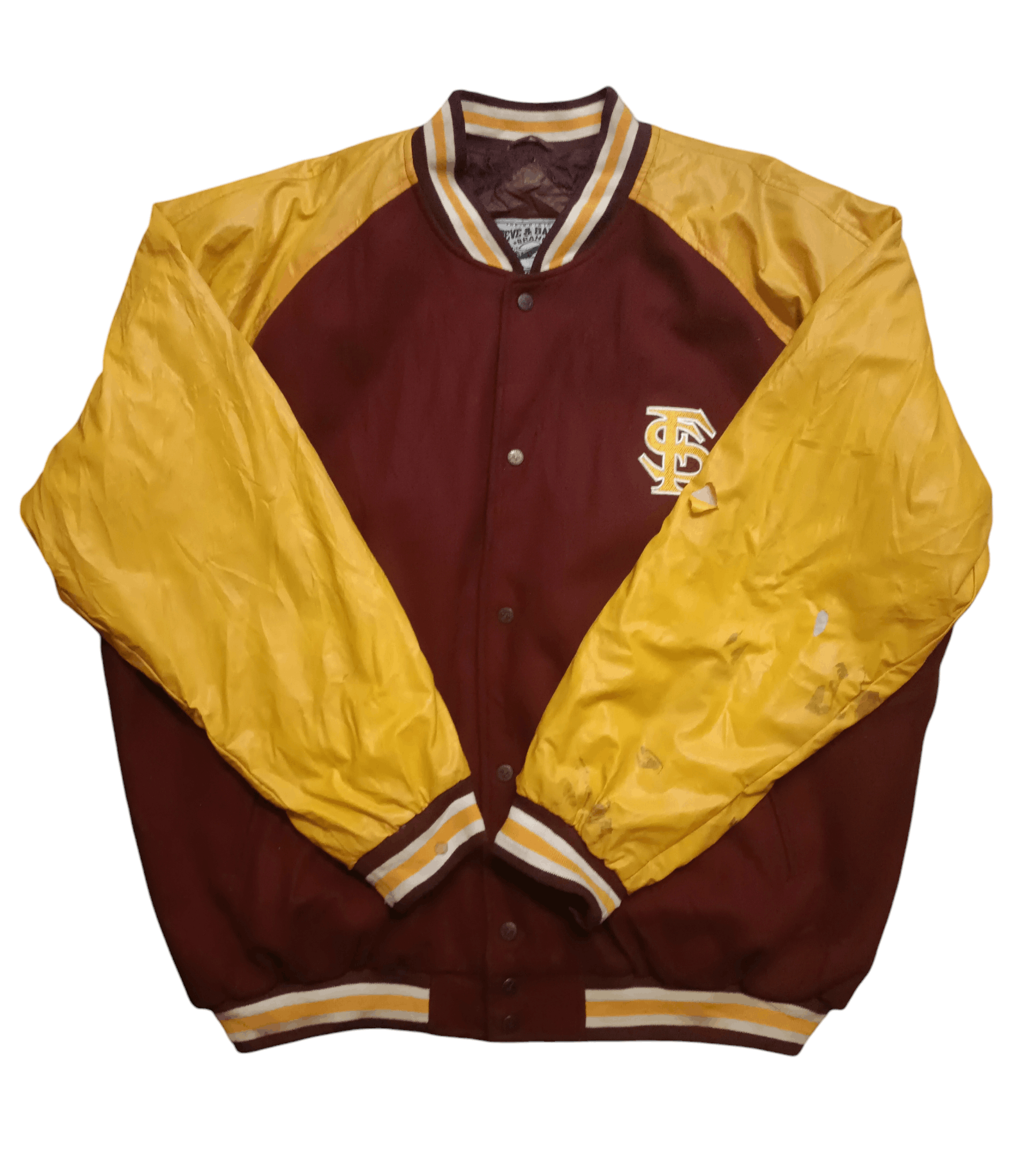 Steve And Barrys × Vintage Vintage Varsity Jacket x Florida State by Steve & Barry Size US XXL / EU 58 / 5 - 3 Thumbnail