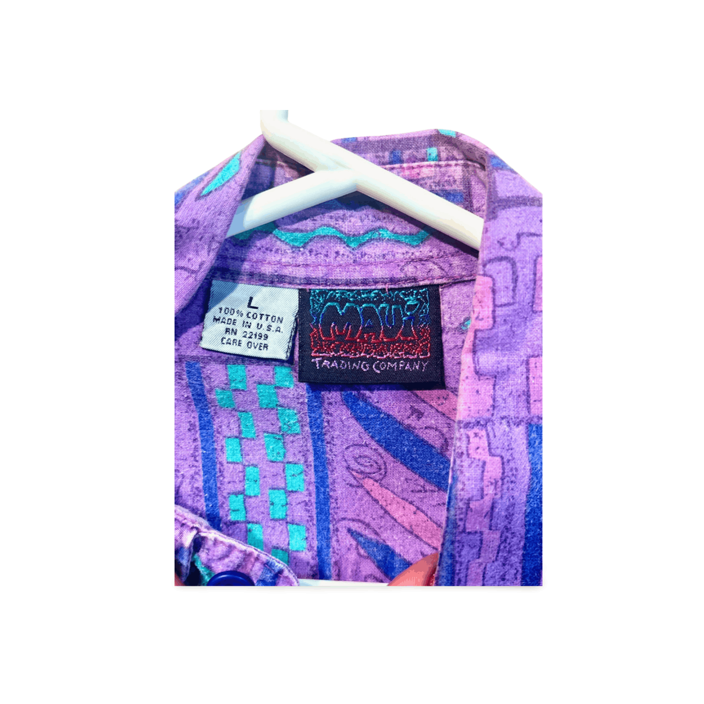 Other Vintage 1980’s Maui Trading Co. Button Down Shirt Size US L / EU 52-54 / 3 - 6 Thumbnail