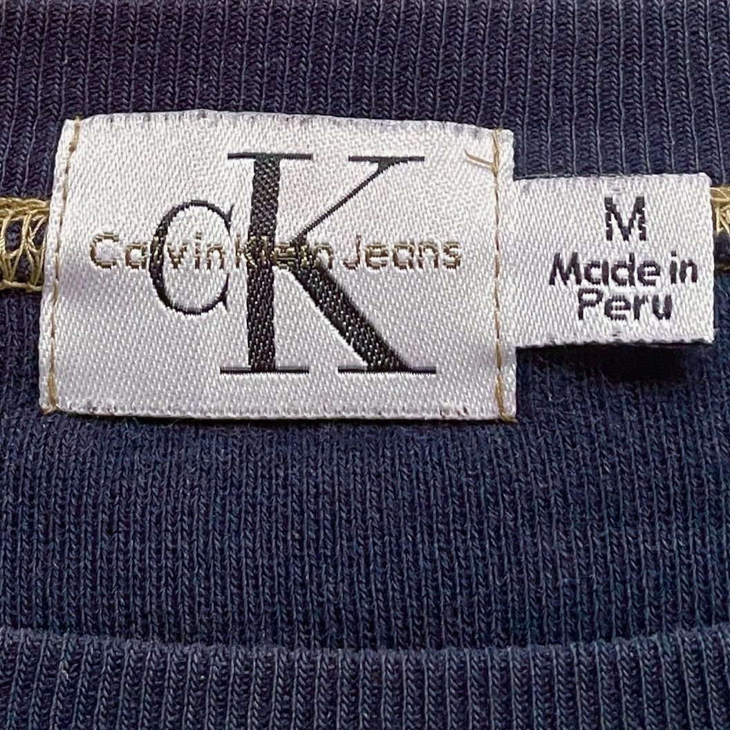Calvin Klein × Vintage Vintage Brand Calvin Klein Big Logo Sweatshirt 1990s Size US M / EU 48-50 / 2 - 9 Thumbnail