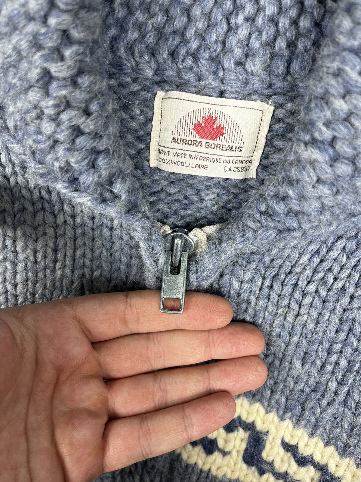 Vintage Aurora Boreaus sweater Canada vintage 80s Size US M / EU 48-50 / 2 - 2 Thumbnail