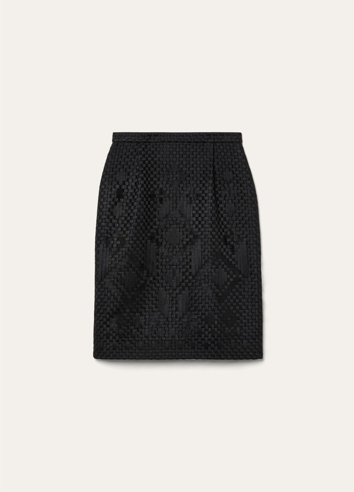 Loro Piana o1srvl11e0526 FAP3053 Blevio Mini Skirt in Black Size 25" / US 0 / IT 36 - 1 Thumbnail