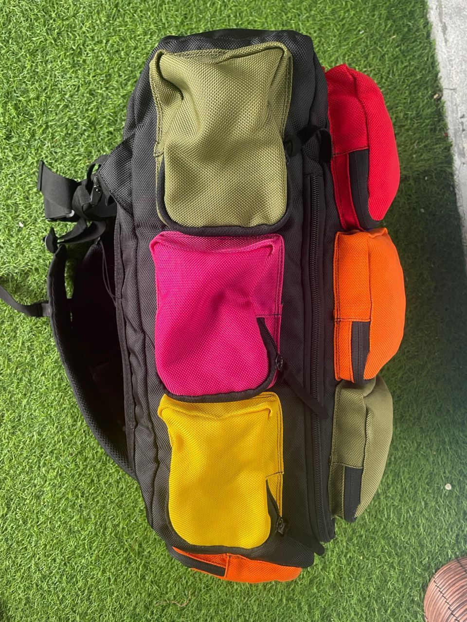 Other Unbrand Mini Multipocket Travel Backpack Size ONE SIZE - 8 Thumbnail