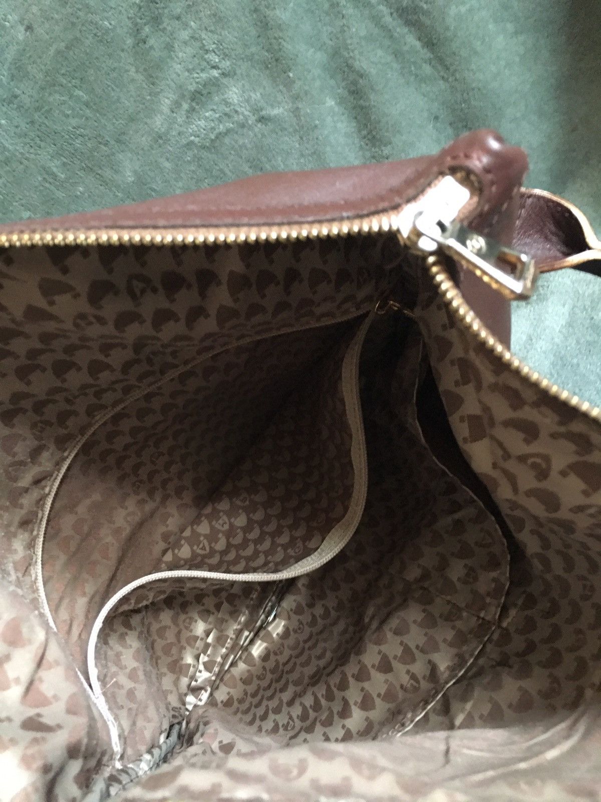Longchamp Longchamp Brown Leather Vintage Handbag Hobo Bag Size ONE SIZE - 12 Thumbnail