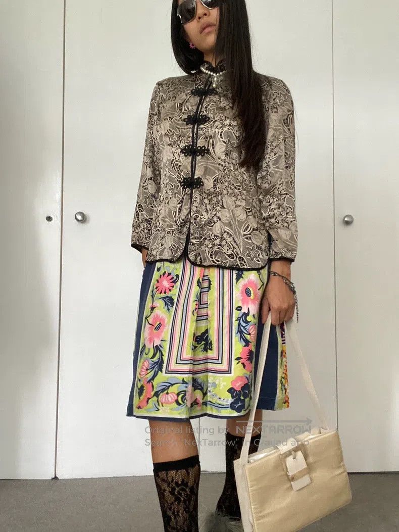 Comme des Garcons Comme des Garcons Clay Indigenous Print, Size M Size 23" - 7 Thumbnail