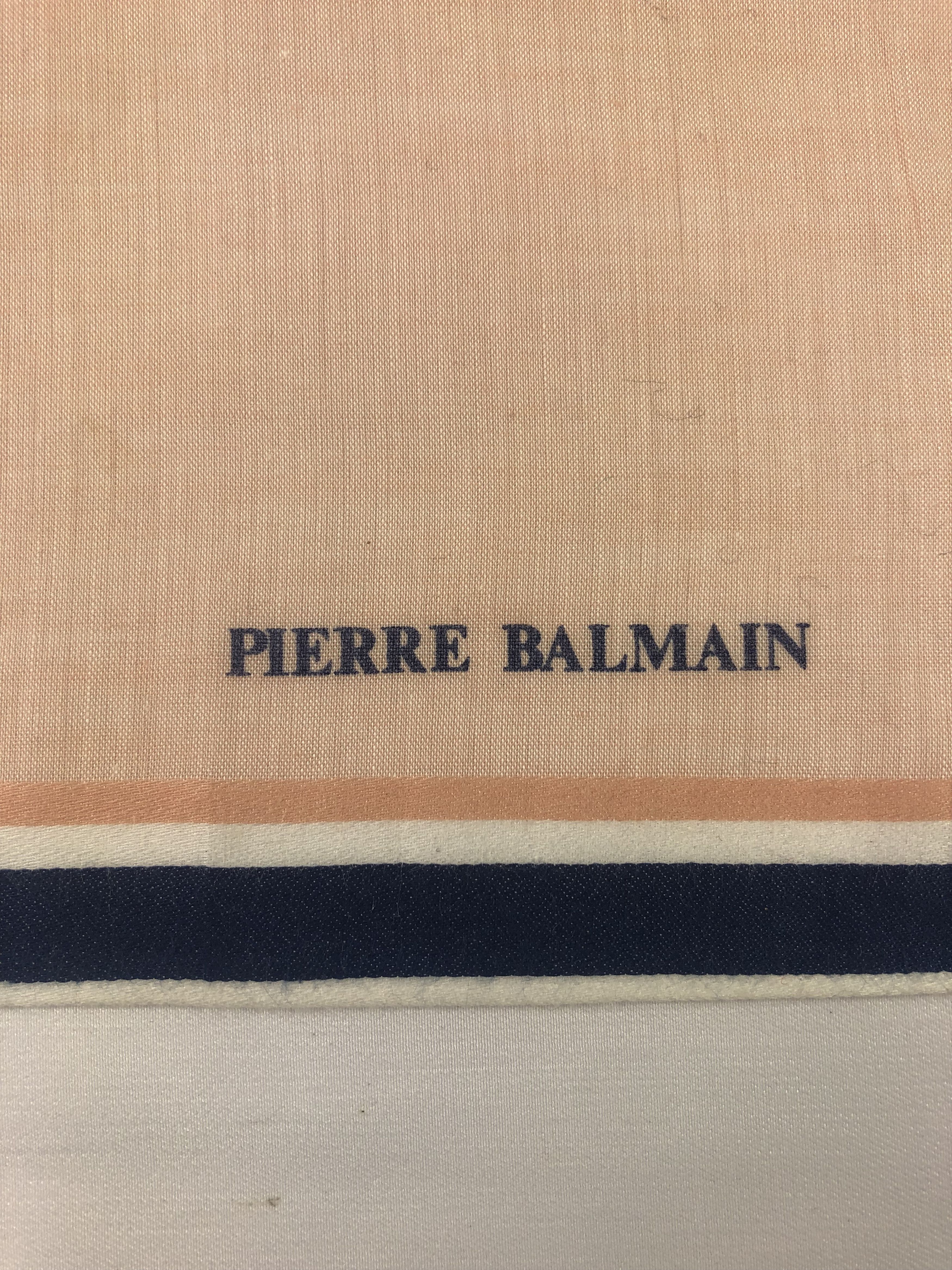 Pierre Balmain × Vintage Pierre Balmain Handkerchief / Bandana / Neckerchief Size ONE SIZE - 5 Thumbnail
