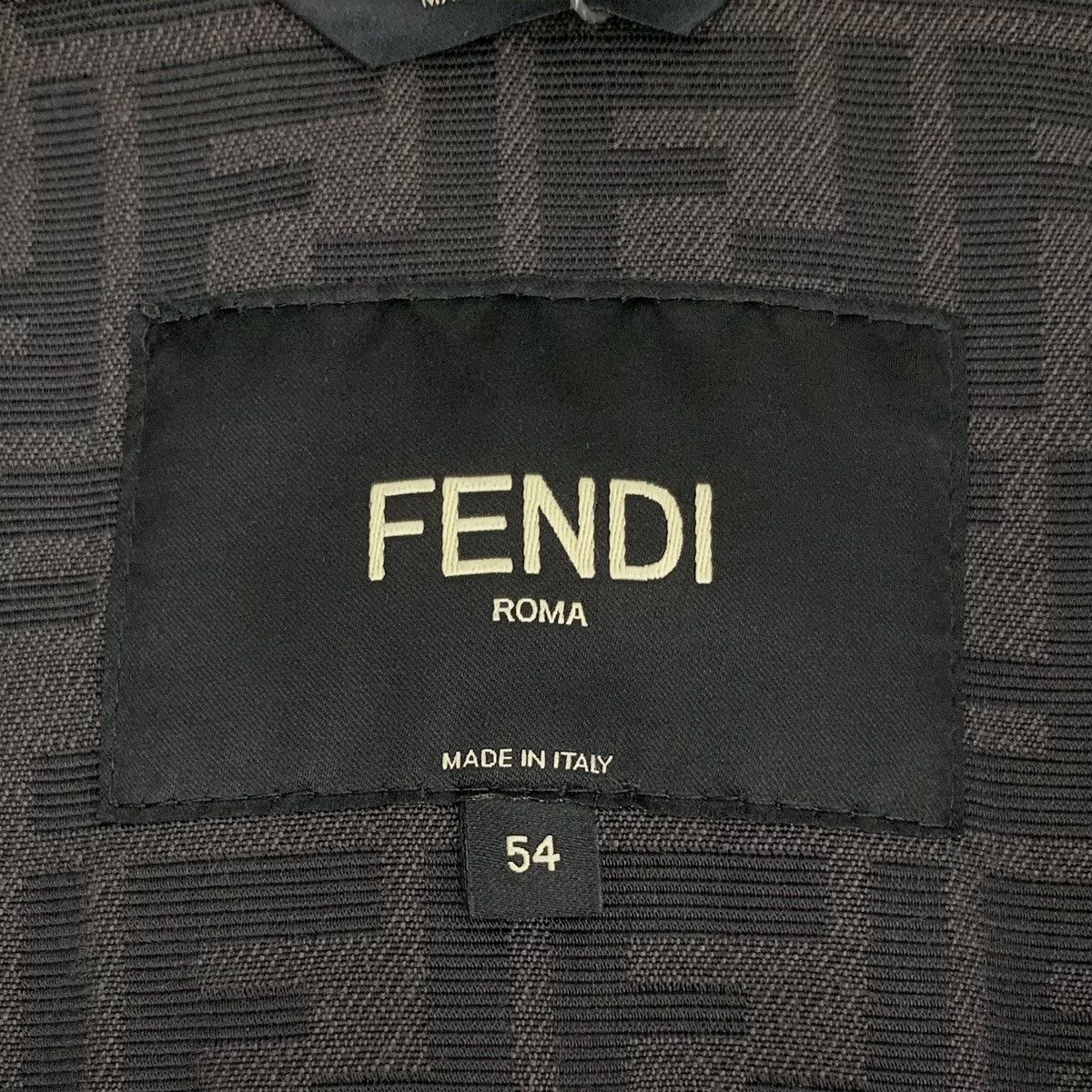 Fendi Fendi All-over FF Logo Printed Long Sleeve Shirt K26WX Size US XL / EU 56 / 4 - 5 Thumbnail