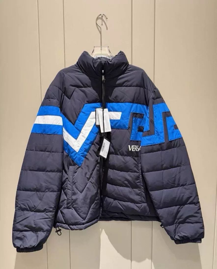 Versace Versace Stand Collar Reversible Padded Jacket Size US M / EU 48-50 / 2 - 1 Thumbnail