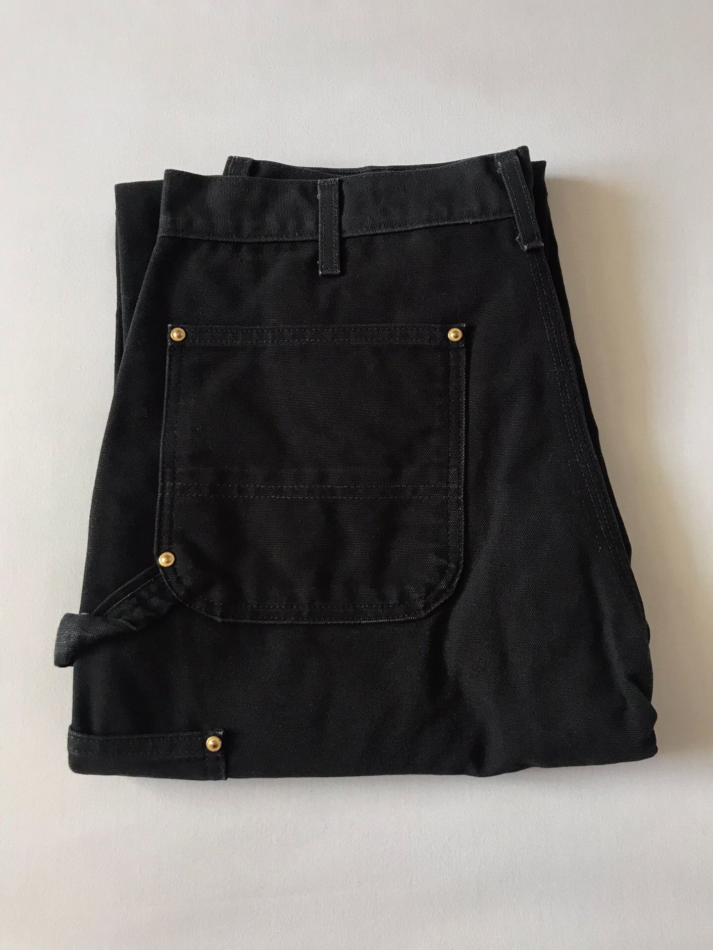 Carhartt Carhartt B01 W34L30 Black Work Pants Size US 34 / EU 50 - 1 Thumbnail