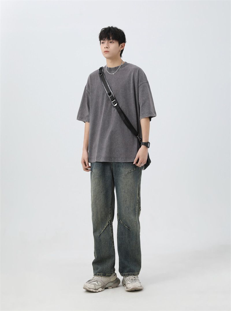 Japanese Brand × Vintage Vintage Crewneck Short Sleeve T-Shirt Size US S / EU 44-46 / 1 - 4 Thumbnail