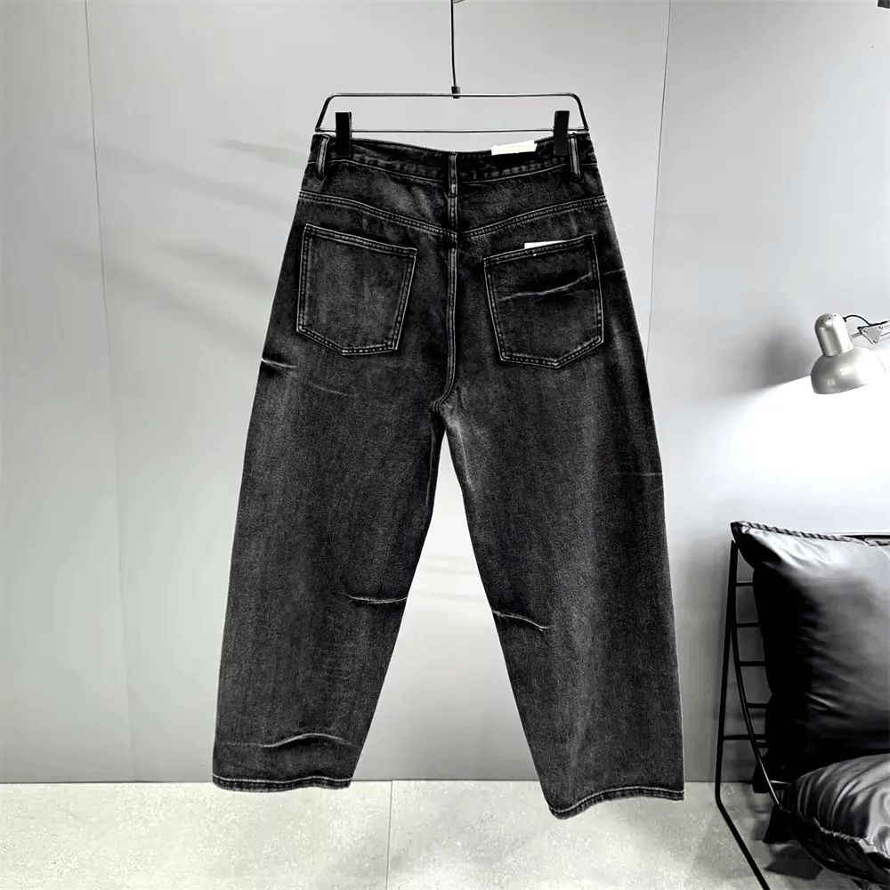 Designer × Jean Streetwear Baggy Vintage Washed Jeans Pants Size US 32 / EU 48 - 8 Thumbnail