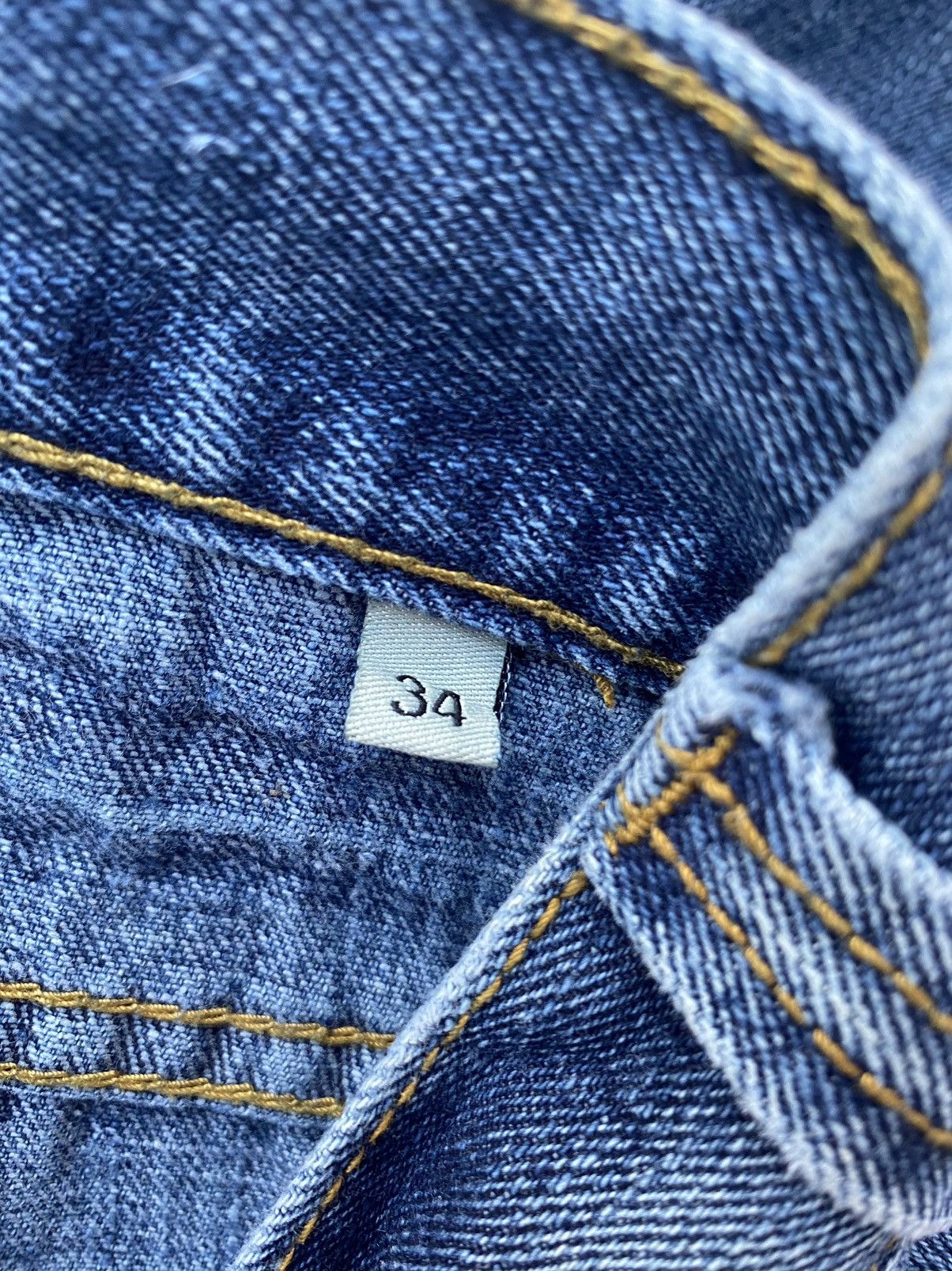 True Religion × Vintage Vintage Cruise & Jeans Embroided Baggy Blue Jeans Size US 34 / EU 50 - 12 Thumbnail