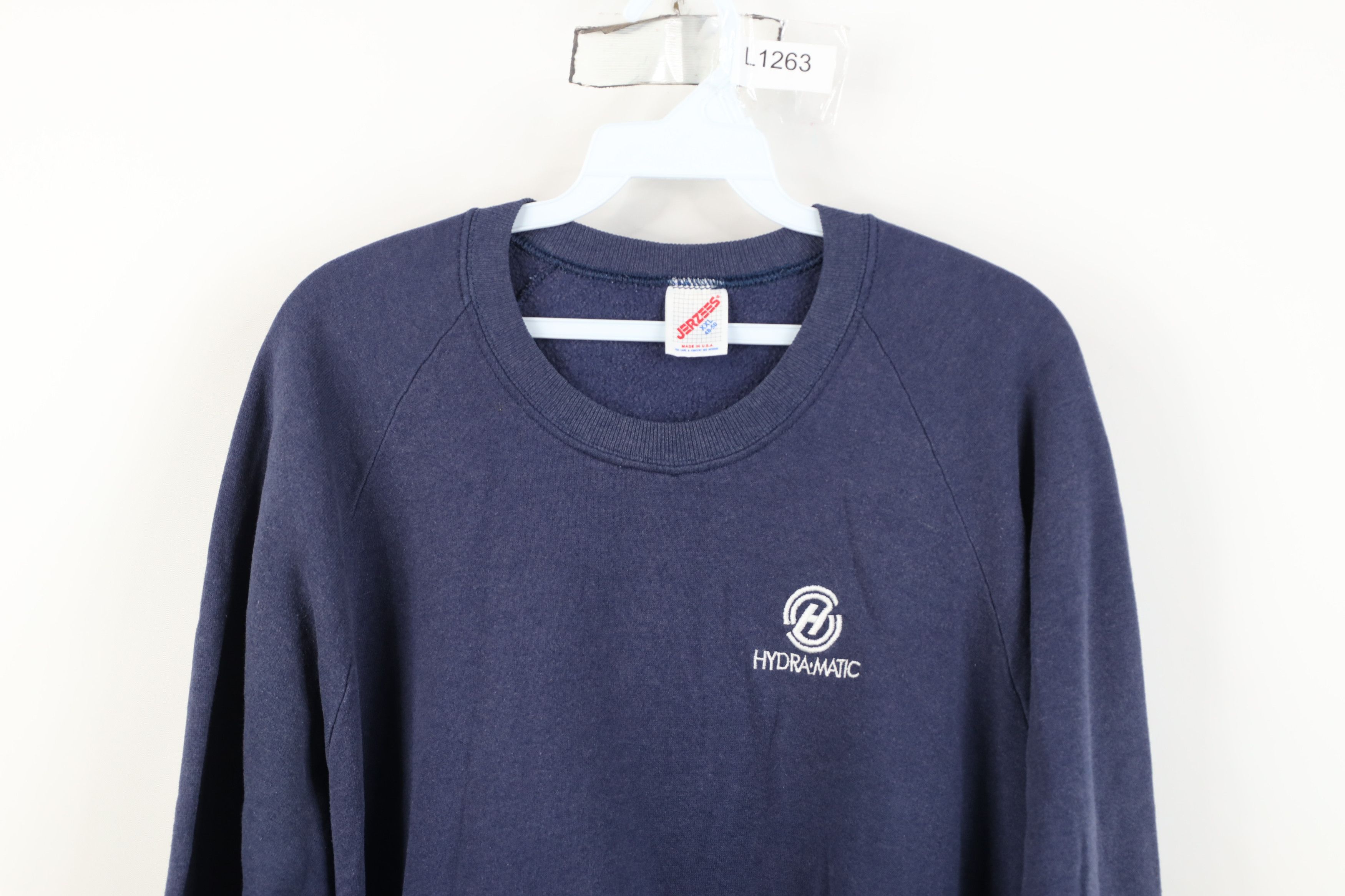 Vintage Vintage 90s Motors Hydra Matic Transmission Sweatshirt USA Size US XXL / EU 58 / 5 - 2 Thumbnail