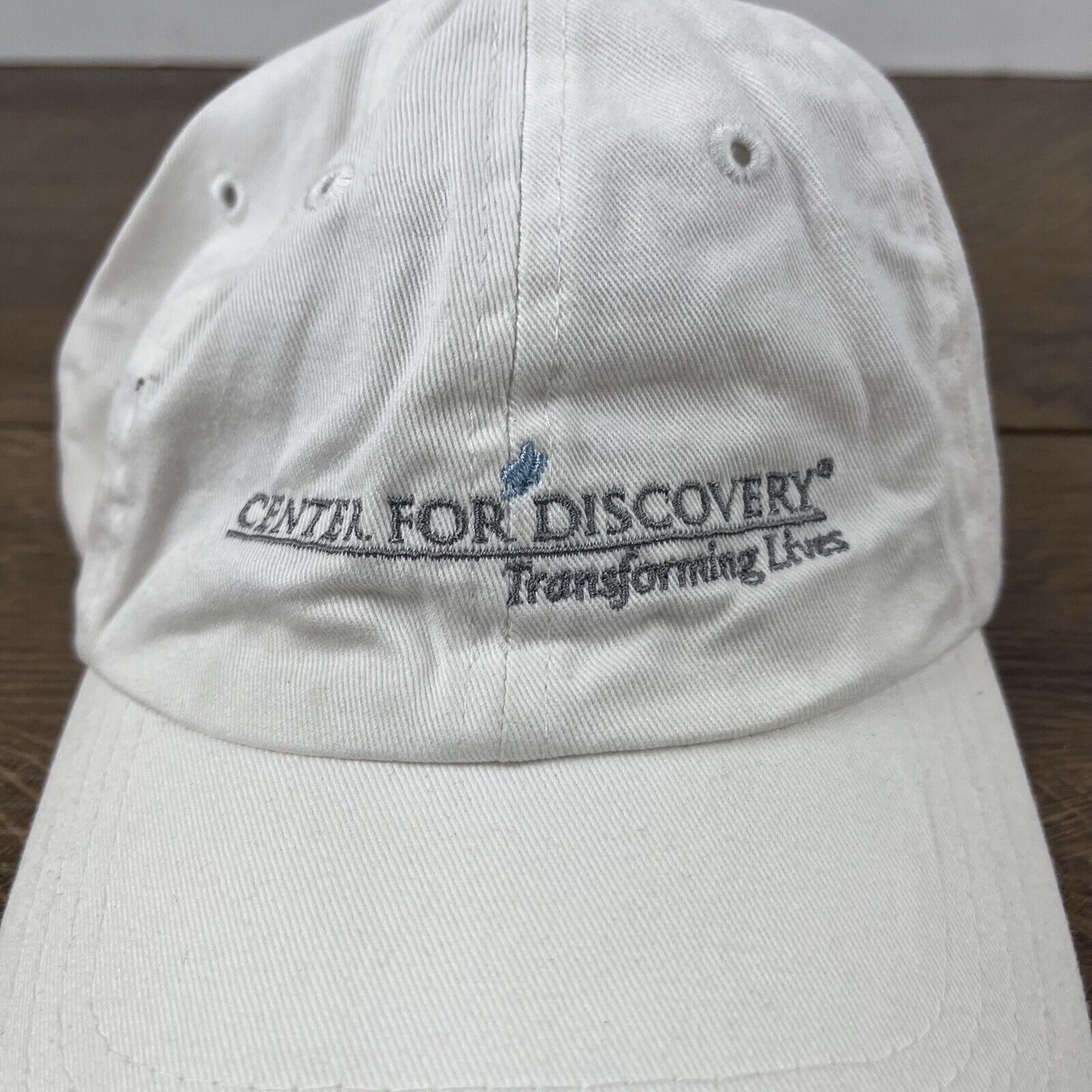 Other Center for Discovery Hat White Cap Hat Adjustable Hat White Size ONE SIZE - 8 Thumbnail