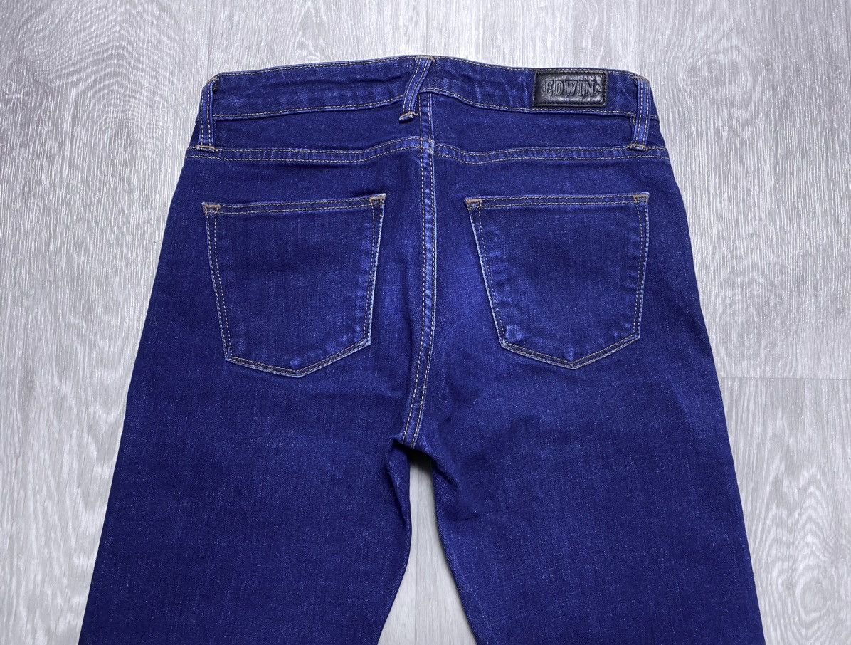 Edwin Womens Edwin Sally Pant Navy Jeans Denim Japanese Streetwear Size 27" / US 4 / IT 40 - 23 Thumbnail
