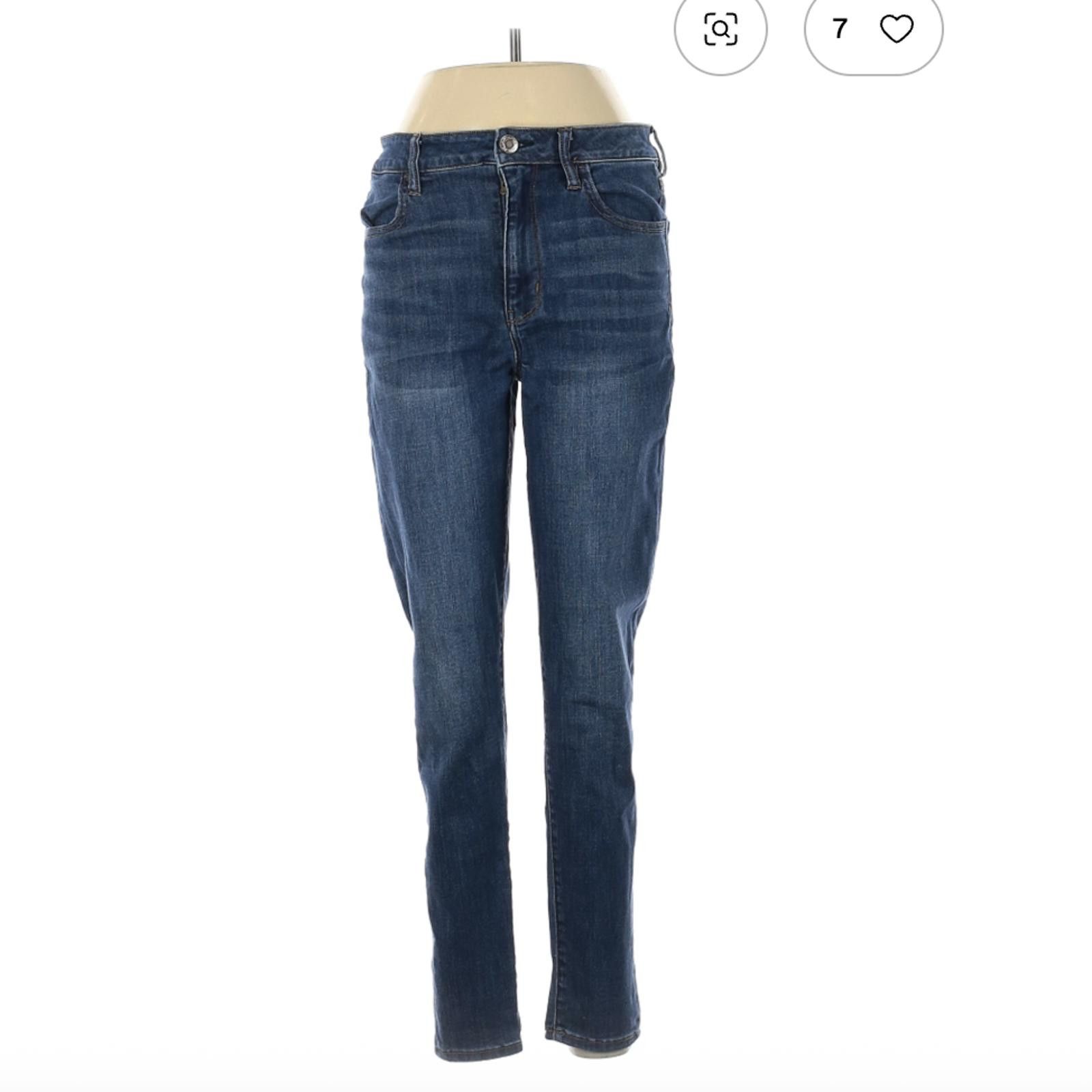 American Eagle Outfitters American Eagle Outfitters Blue Jeggings Size 12 Size 34" / US 12 / IT 48 - 1 Thumbnail