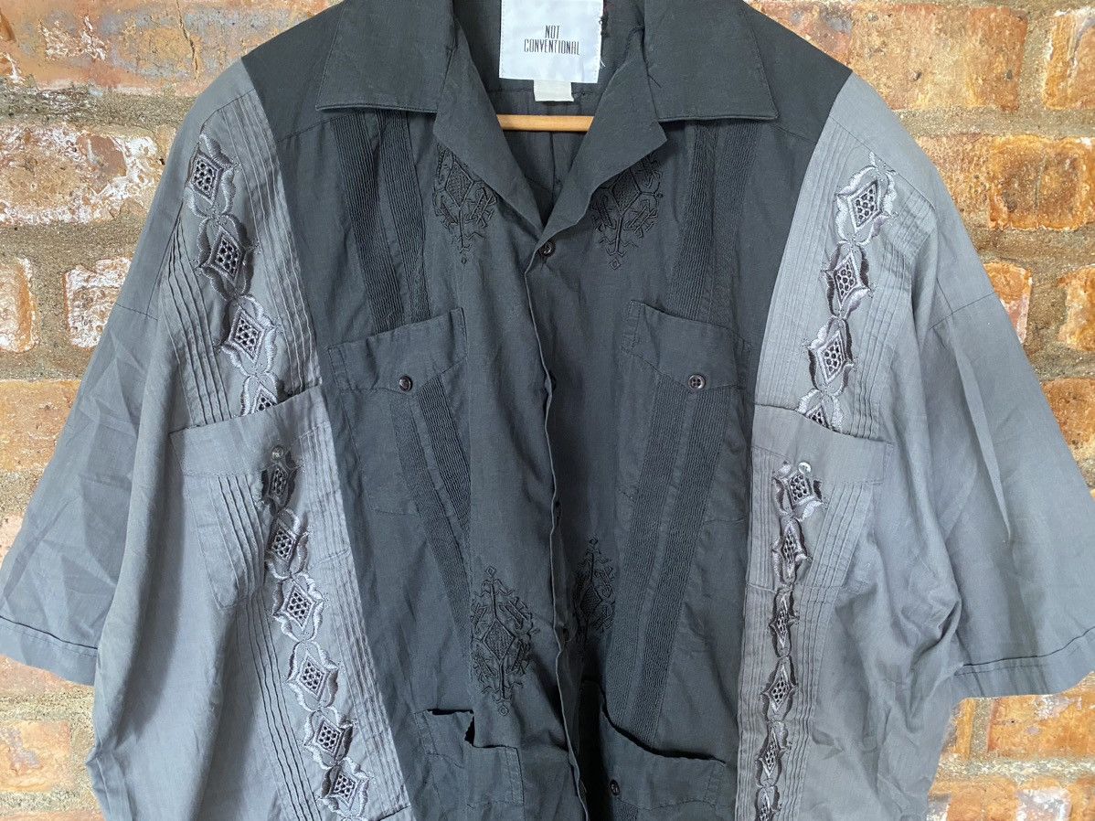 Japanese Brand × Nepenthes × Vintage 1990s Not- Conventional Japan Cut and Rebuild Oversize Size US XL / EU 56 / 4 - 4 Thumbnail
