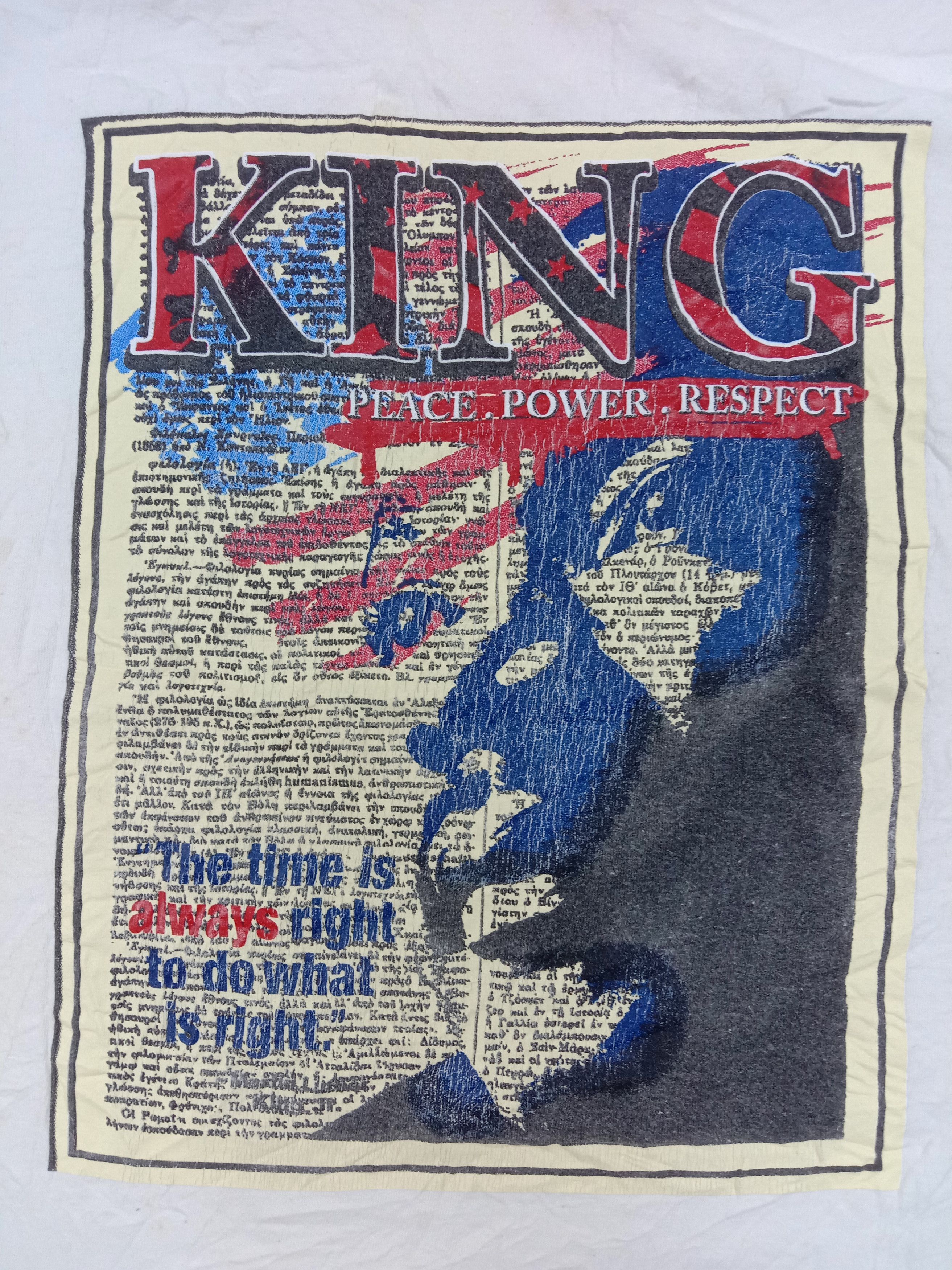 Rap Tees Vintage Bforty Inc 'King' Over Printed T Shirt Size US M / EU 48-50 / 2 - 2 Thumbnail