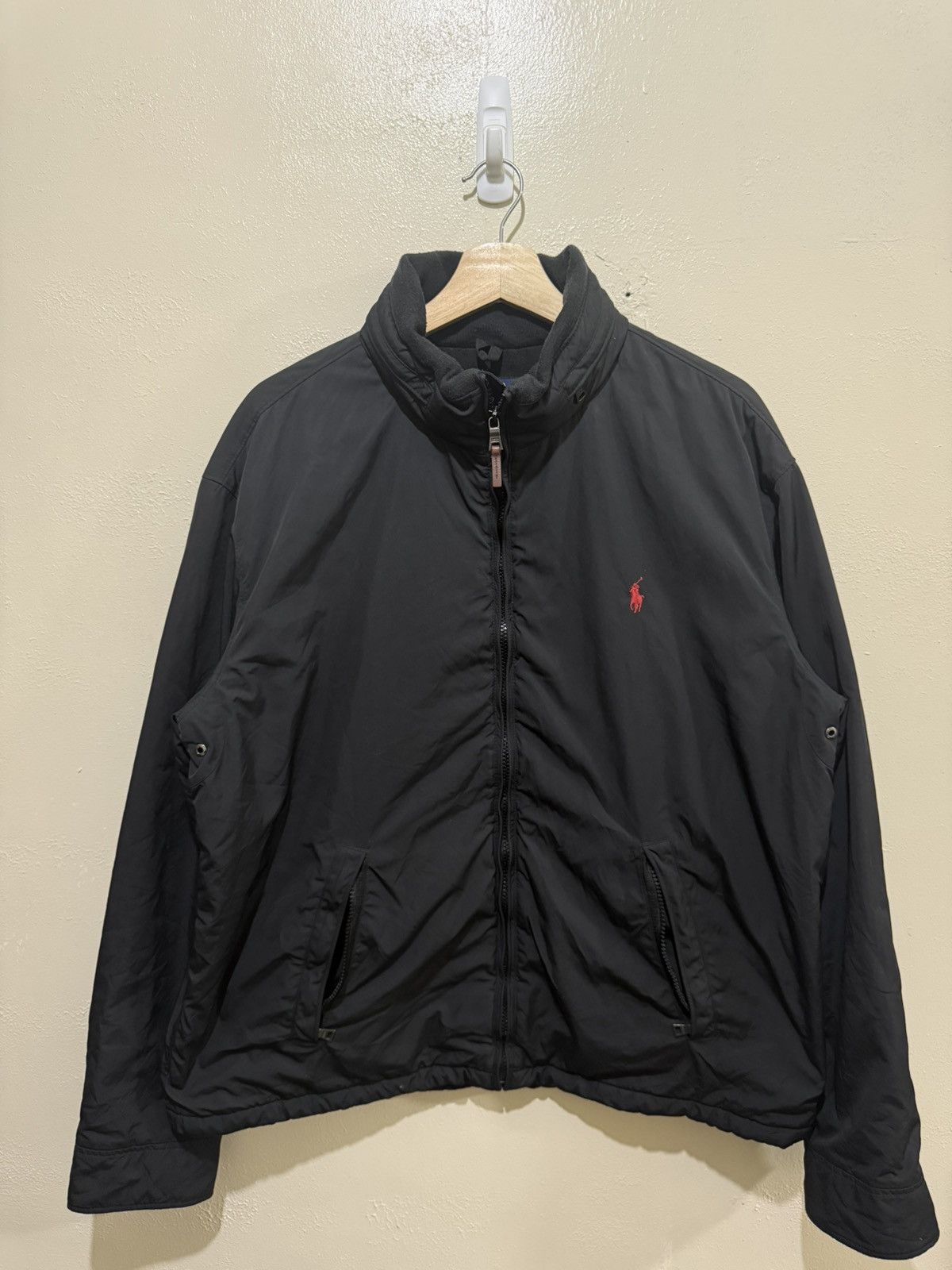 Polo Ralph Lauren Polo Ralph Lauren Black Padded Rider Jacket Size US XL / EU 56 / 4 - 1 Thumbnail