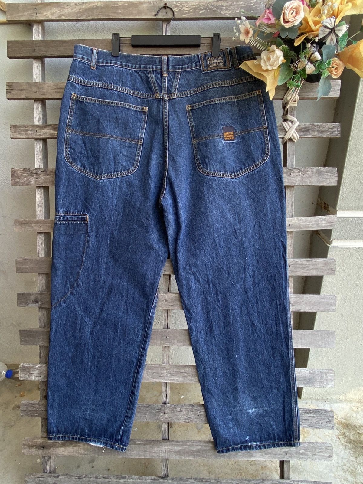 Marithe + Francois Girbaud Vintage Marithé + François Girbaud baggy jeans Size US 39 - 8 Thumbnail