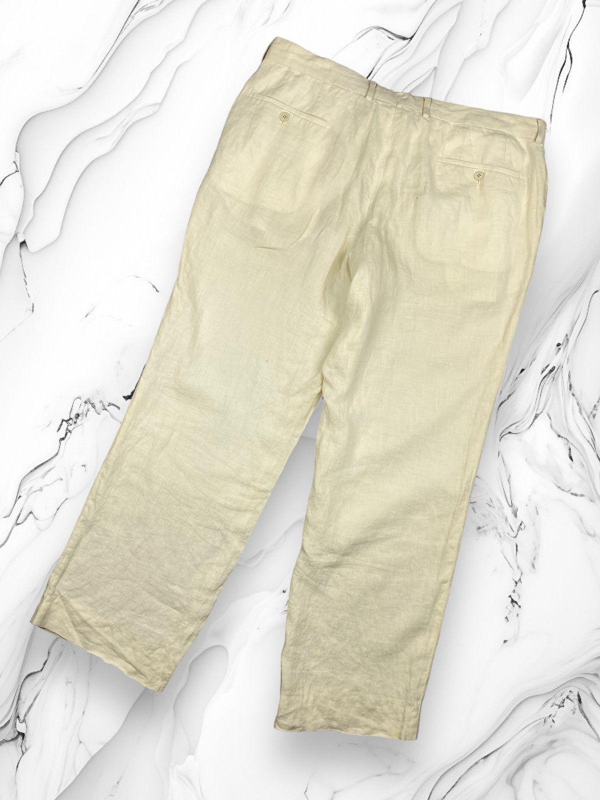 Hugo Boss Vintage Hugo Boss Linen Casual Pants Size US 36 / EU 52 - 7 Thumbnail
