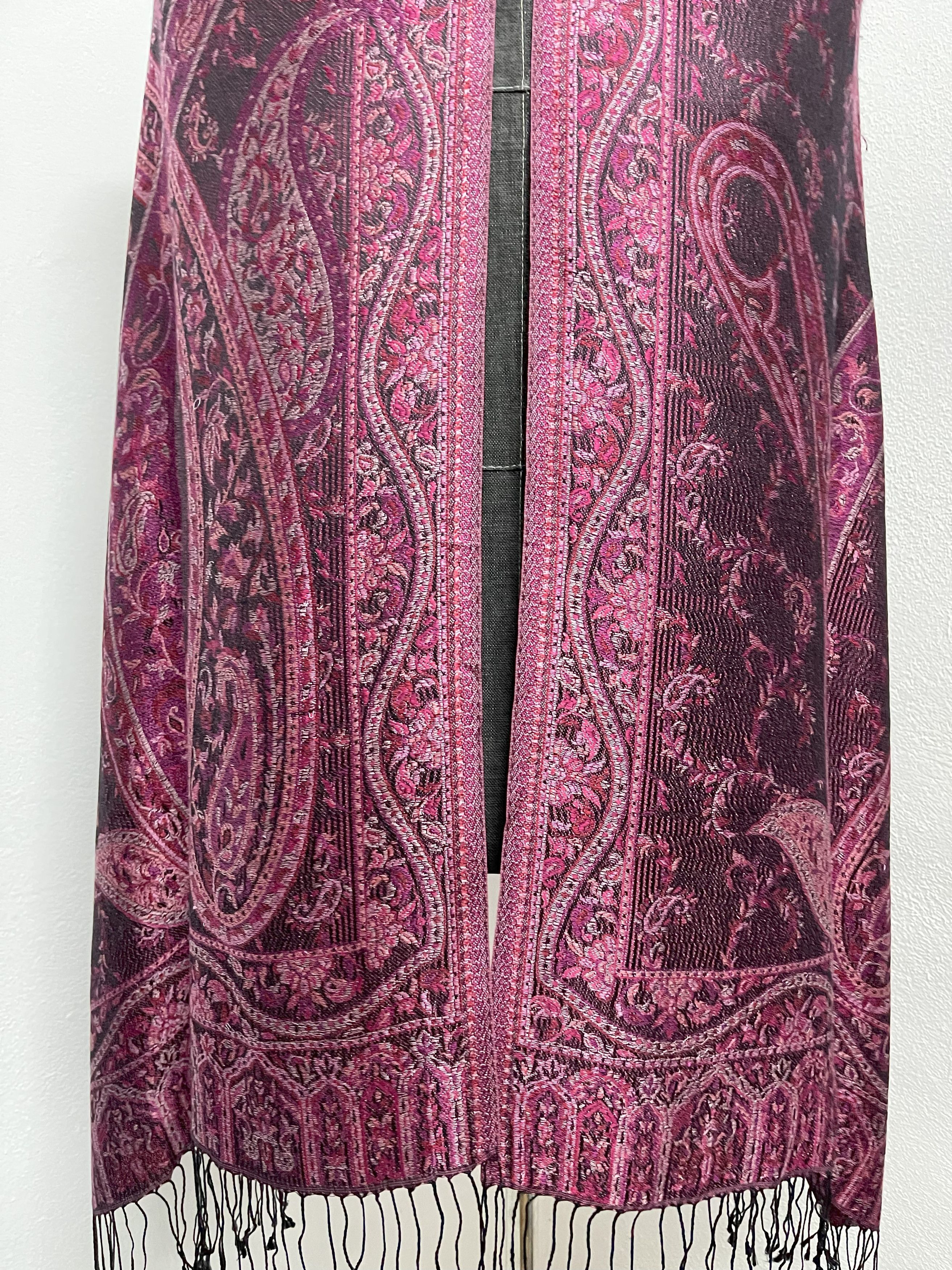 Vintage Vintage Big Size Scarves, Large-Sized Wrap Scarf - 6083 Size ONE SIZE - 4 Thumbnail