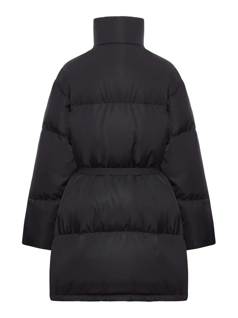 Prada PRADA Black Re-Nylon Hooded Down Coat New Authentic Size XS / US 0-2 / IT 36-38 - 2 Thumbnail
