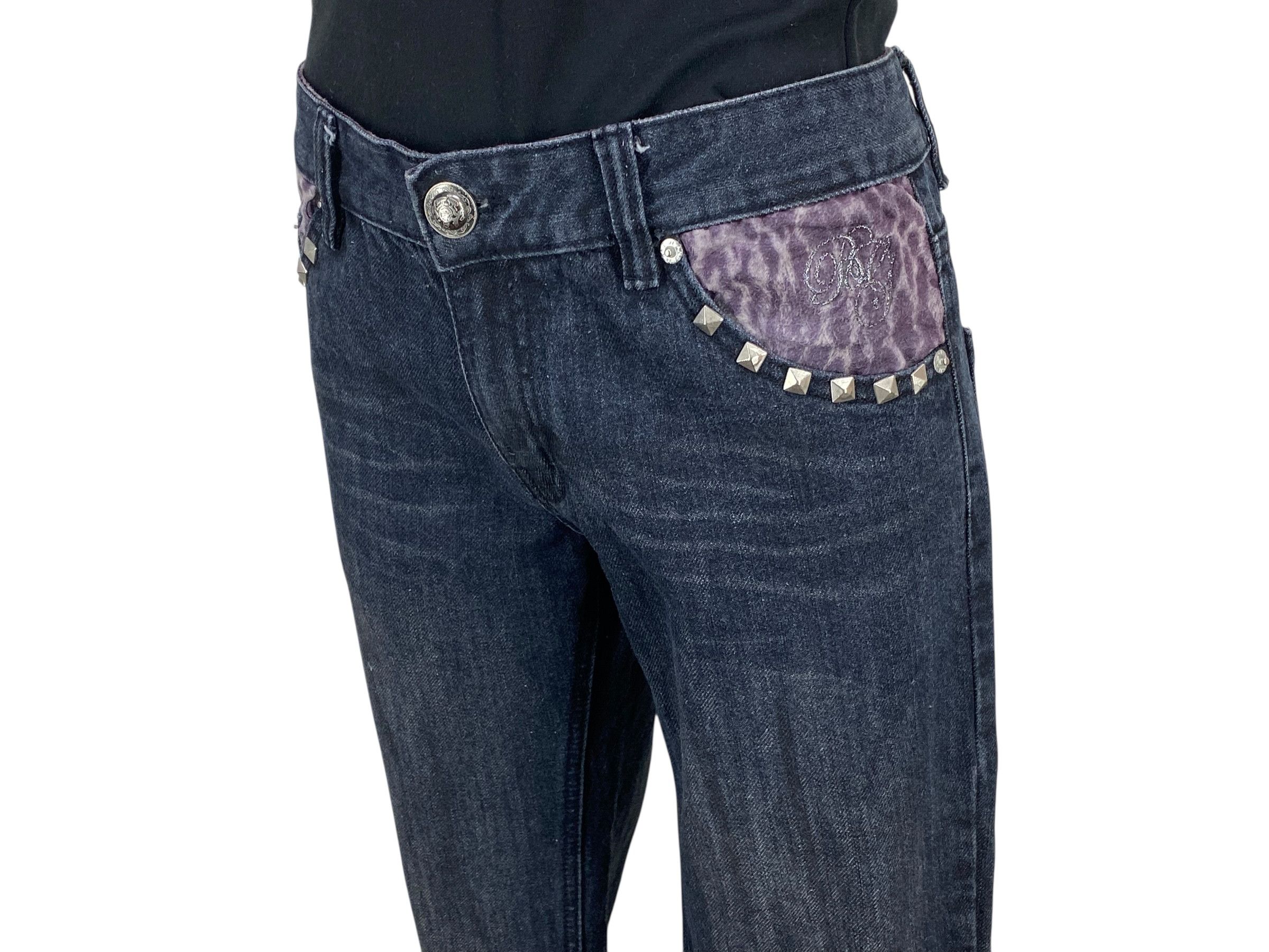 If Six Was Nine Bernings Denim Flare Japanese Workwear Jeans Size US 29 - 5 Thumbnail