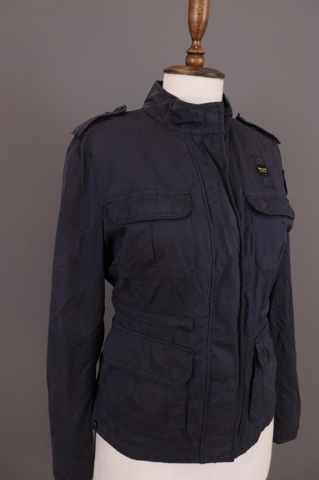 Eddie Bauer Ladies Blauer USA Black Full Zip Cargo Jacket Size L Size L / US 10 / IT 46 - 6 Thumbnail
