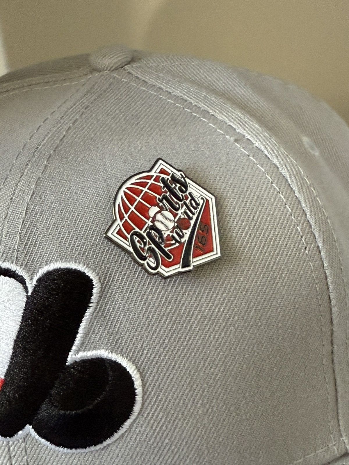 New Era New Era Montreal Expos 59FIFTY Gray Red Olympic Stadium Size ONE SIZE - 3 Thumbnail