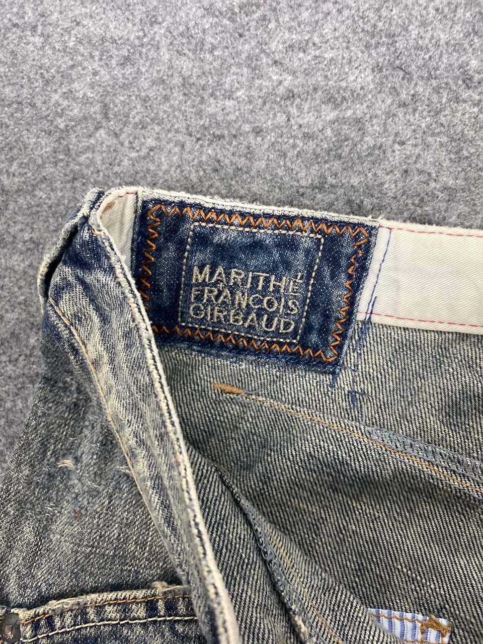 Marithe + Francois Girbaud marithe francois girbaud distressed denim nice design Size US 32 / EU 48 - 19 Thumbnail